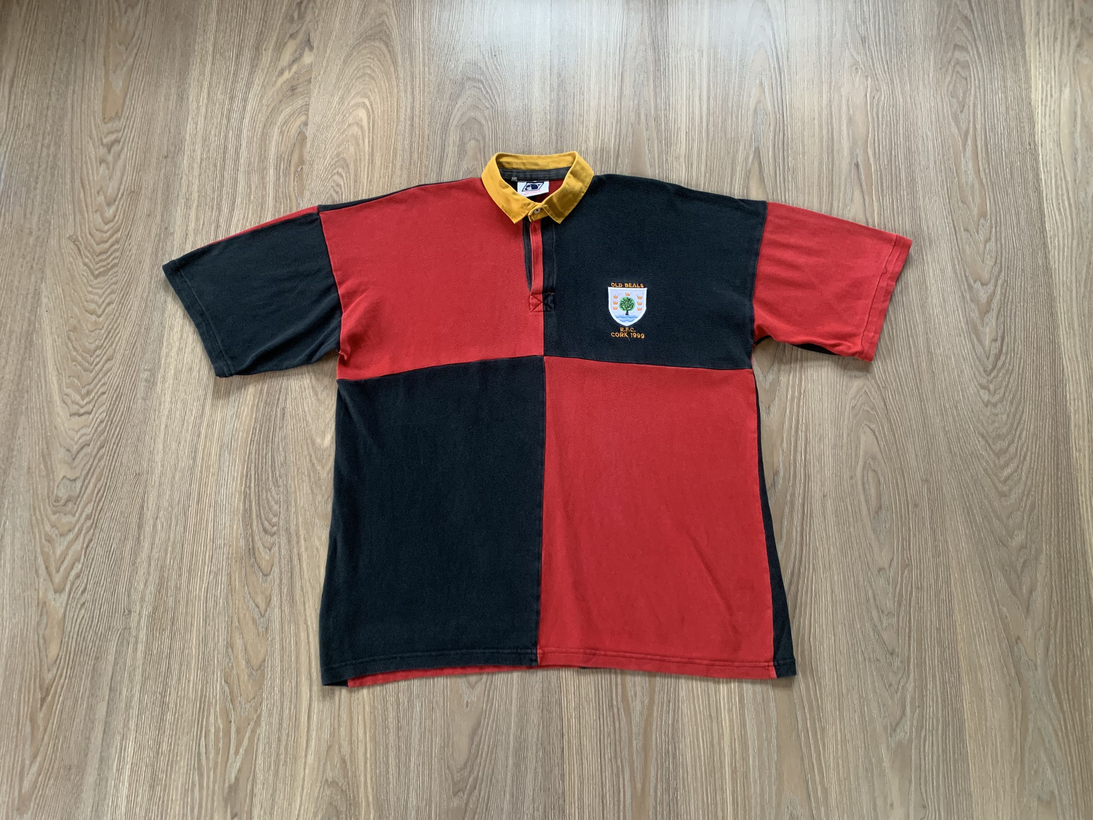 Other Rare Nuttalls Old Beals 1999 Long Sleeve Rugby Polo Shirt Size US L / EU 52-54 / 3 - 1 Thumbnail