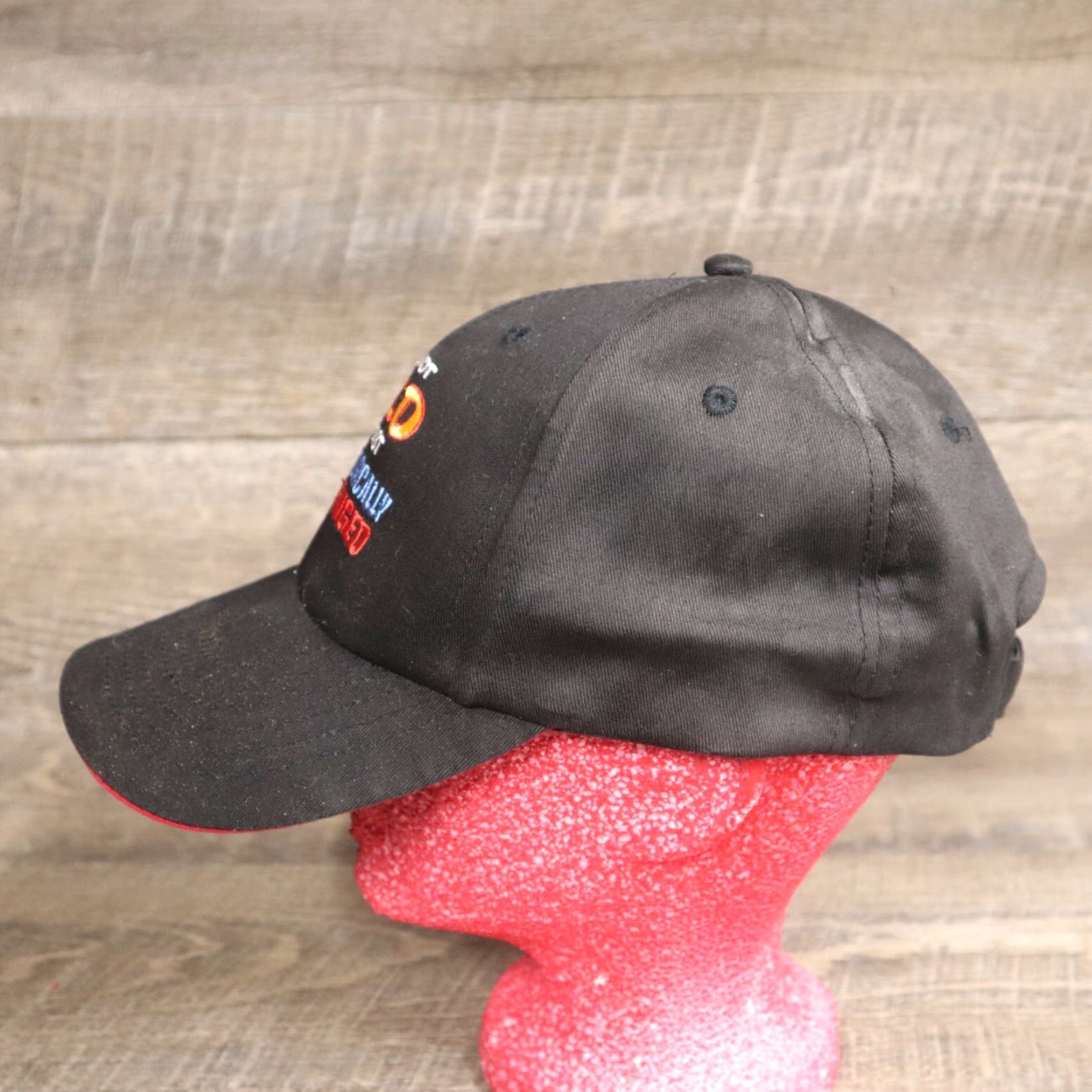 Vintage I'm not old just Chronologically... Embroidered Cap Black Hat Adult Men's Cap Black Unisex Baseball Mens Size ONE SIZE - 5 Thumbnail