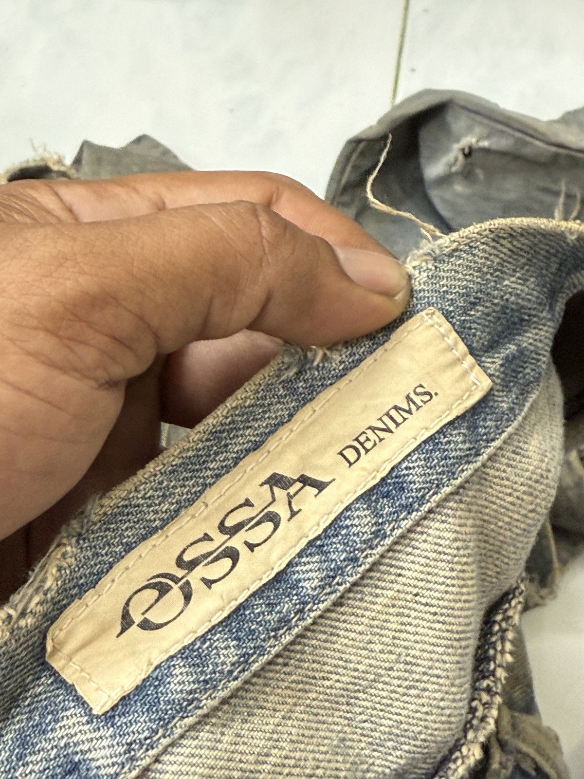 14th Addiction 🔥🔥🔥ARCHIVE OSSA MONDO RAGS PUNK JEANS Size US 32 / EU 48 - 13 Thumbnail