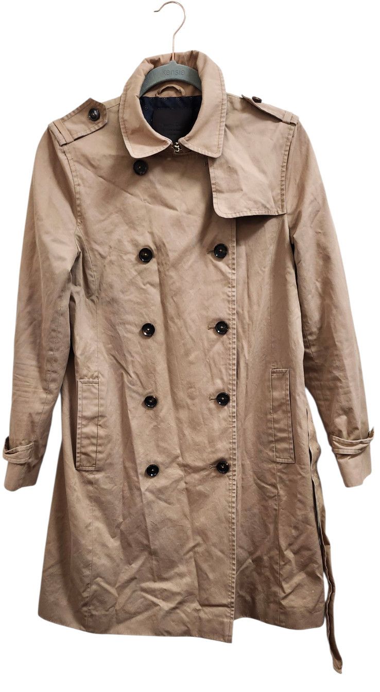 Massimo Dutti Massimo Dutti Women’s Trench Coat With Belt Brown Size M Size M / US 6-8 / IT 42-44 - 8 Thumbnail