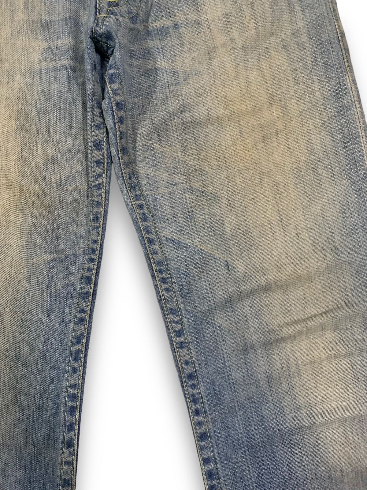 Giorgio Armani Vintage Giorgio Armani J09 Mud Washed Baggy Jeans Size US 33 - 7 Thumbnail