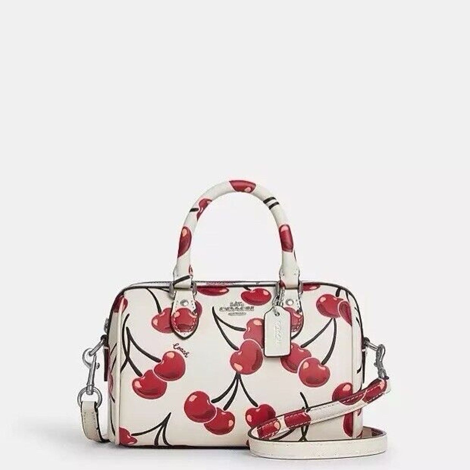 Coach NWT Limited Coach Mini Rowan Crossbody Bag With Cherry Size ONE SIZE - 1 Thumbnail