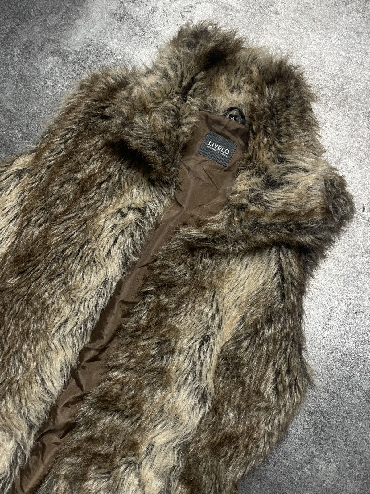 Vintage 🔥Offer🔥Vintage Fur Jacket Hype Streetwear Luxury Premium y2k Size M / US 6-8 / IT 42-44 - 2 Thumbnail