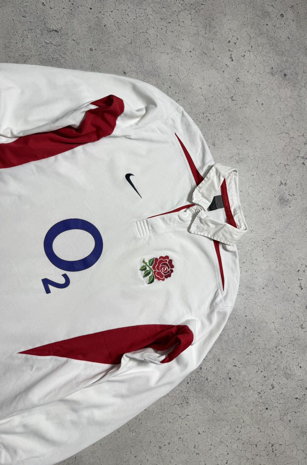 Nike Nike England Rugby League Sweatshirt O2 Vintage Size US XL / EU 56 / 4 - 5 Thumbnail