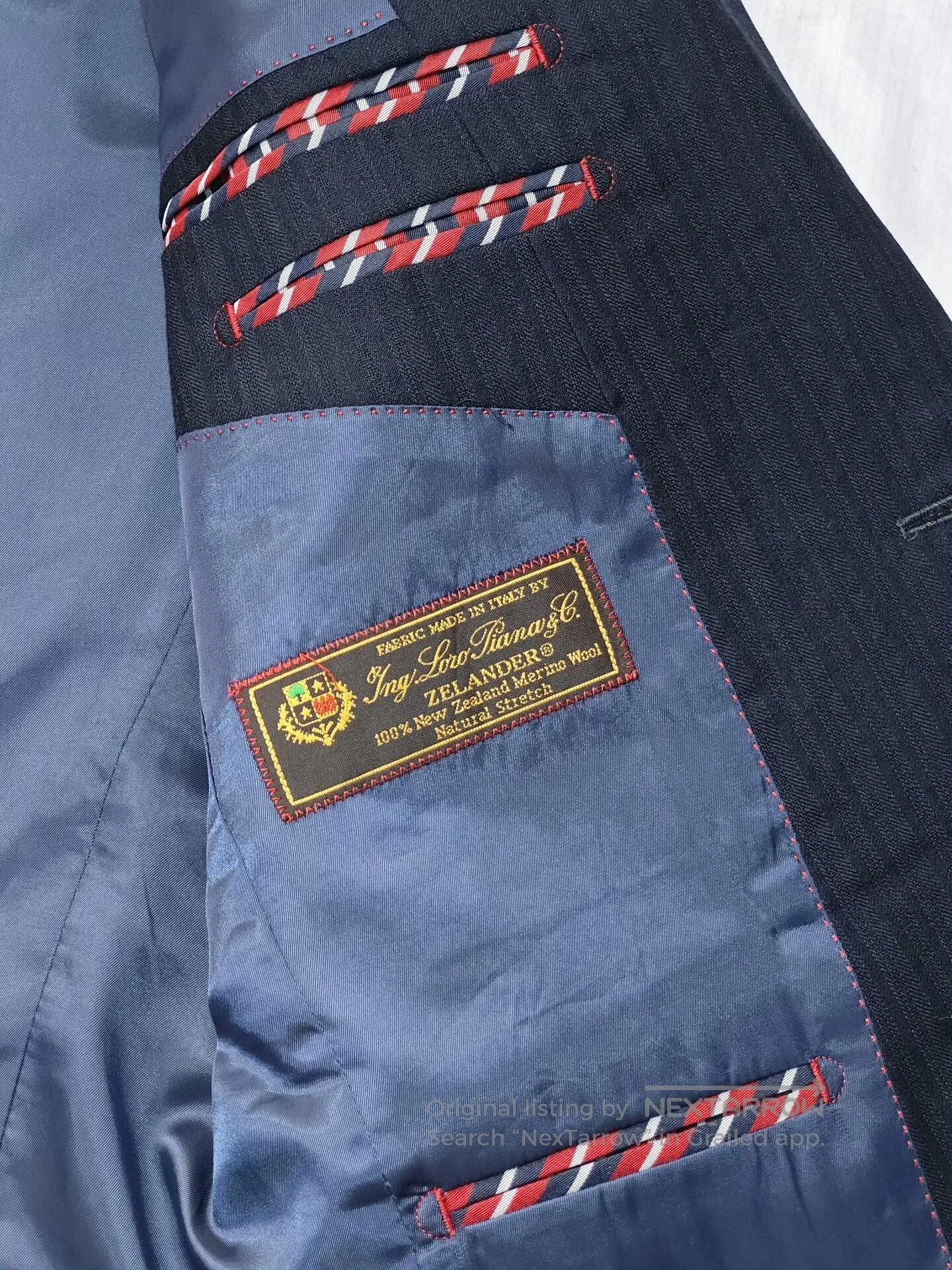 Loro Piana Italian Loro Piana Wool Blazer. Size US M / EU 48-50 / 2 - 7 Thumbnail