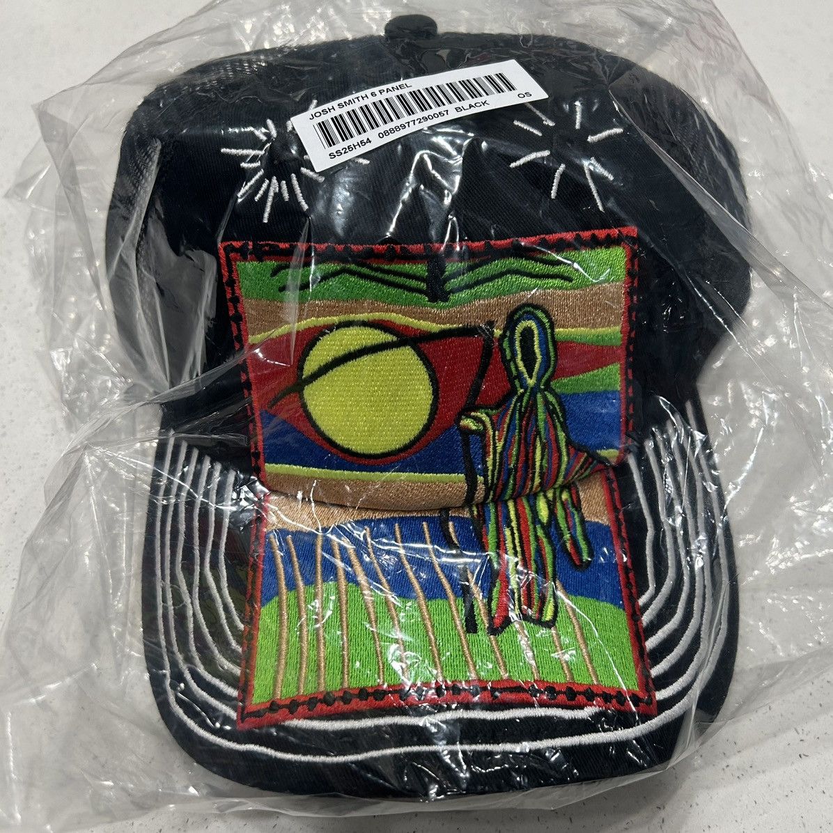 Supreme Supreme SS25 Reaper Mesh Back 6-Panel Black NWT Size ONE SIZE - 1 Thumbnail