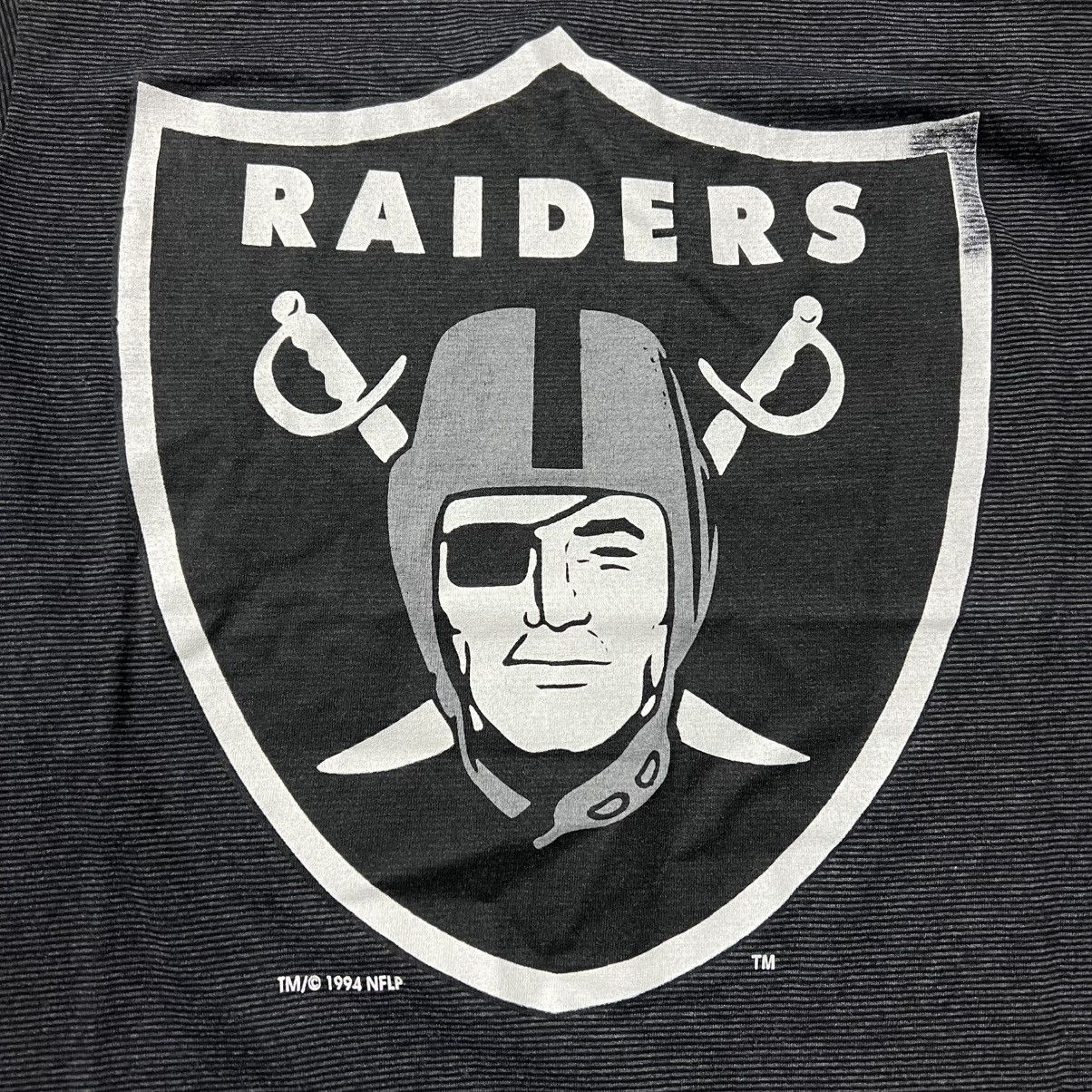 NFL × Vintage Vintage 90’s NFL Los Angeles Raiders Football 🇺🇸 T-Shirt Size US XL / EU 56 / 4 - 4 Thumbnail