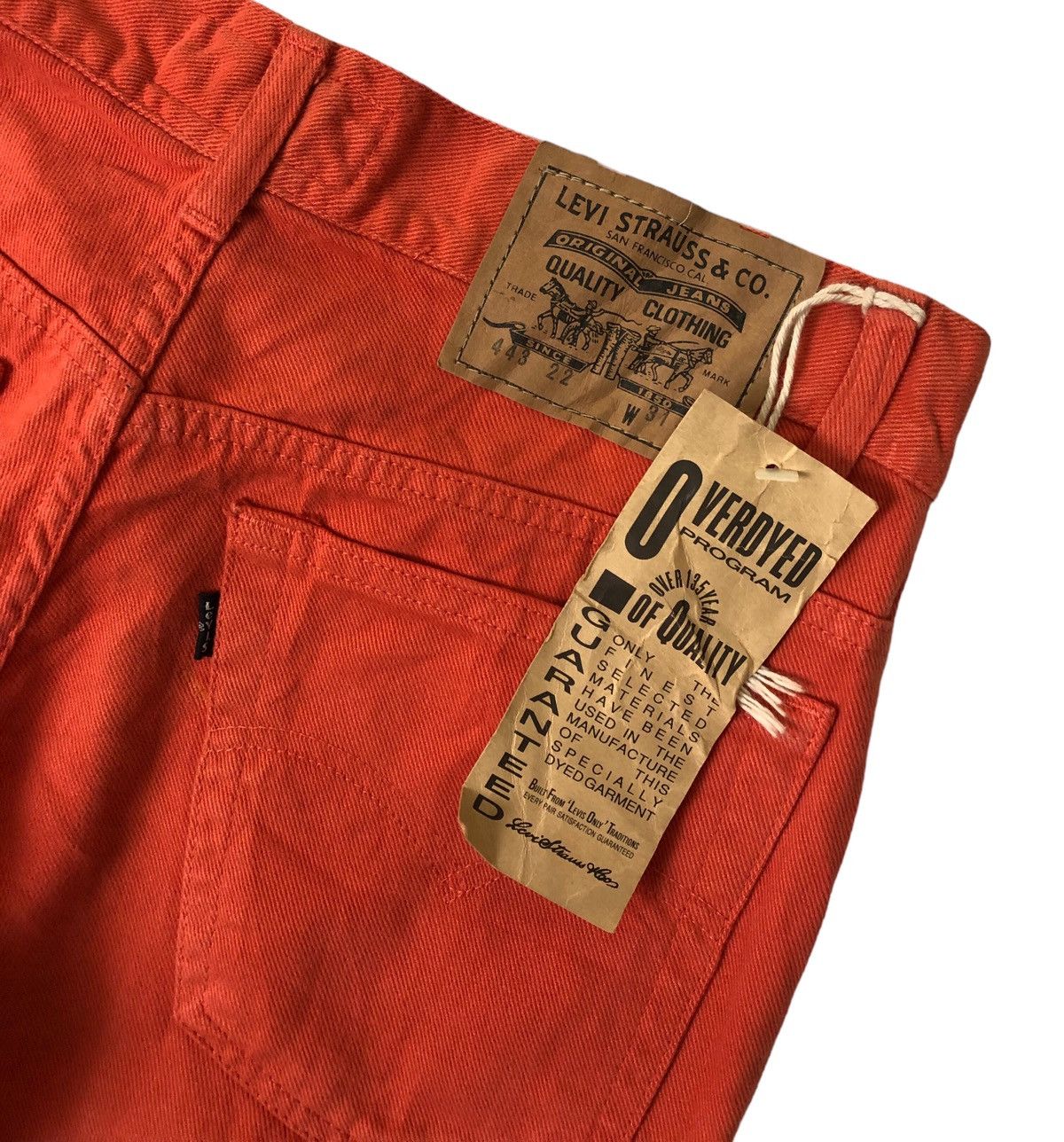 Japanese Brand × Levi's × Vintage Flared Vintage Levis White Tags Denim Jeans Size US 29 - 11 Thumbnail