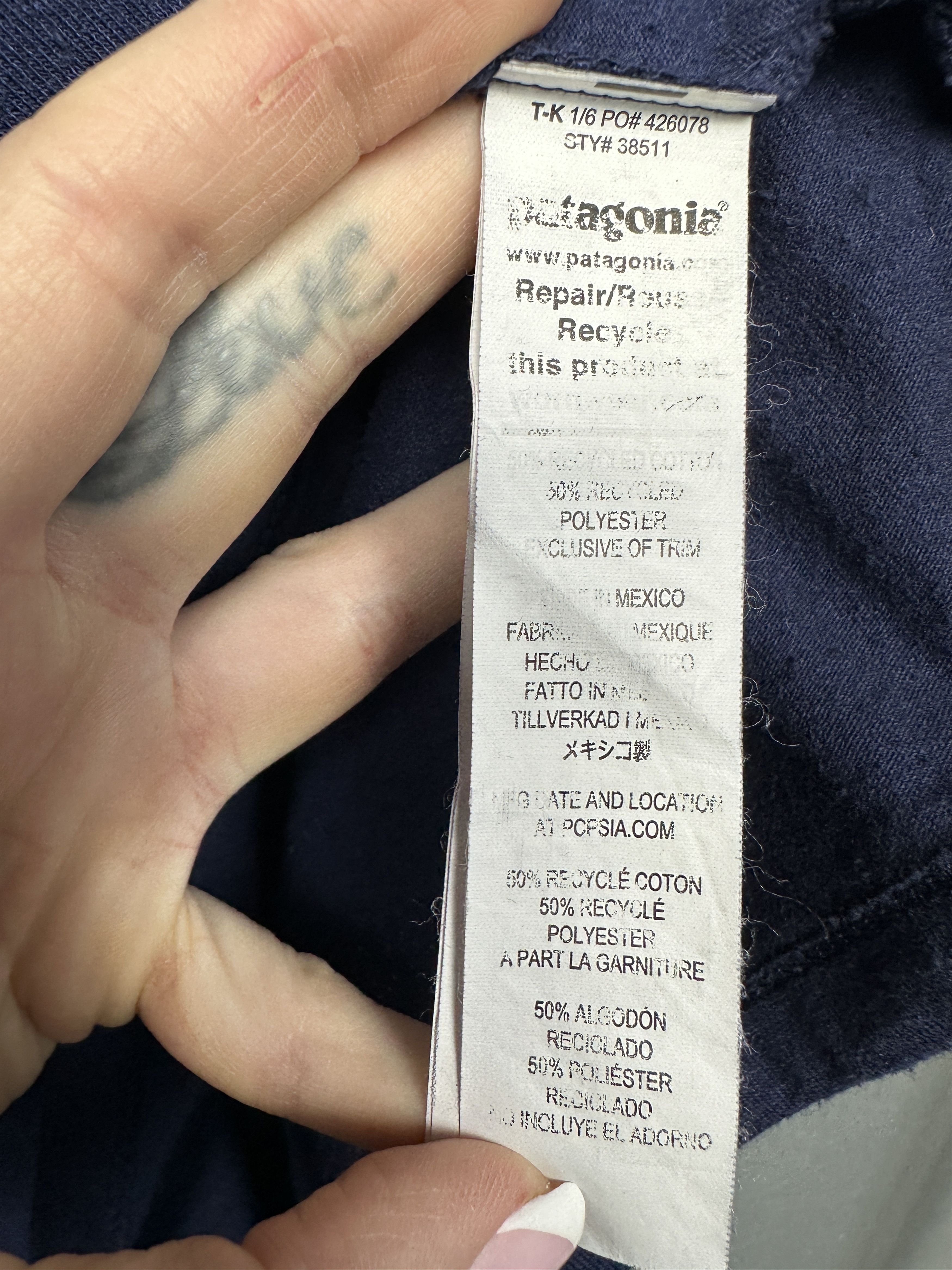 Patagonia Patagonia Mens Big Logo T-Shirt Size US M / EU 48-50 / 2 - 6 Thumbnail