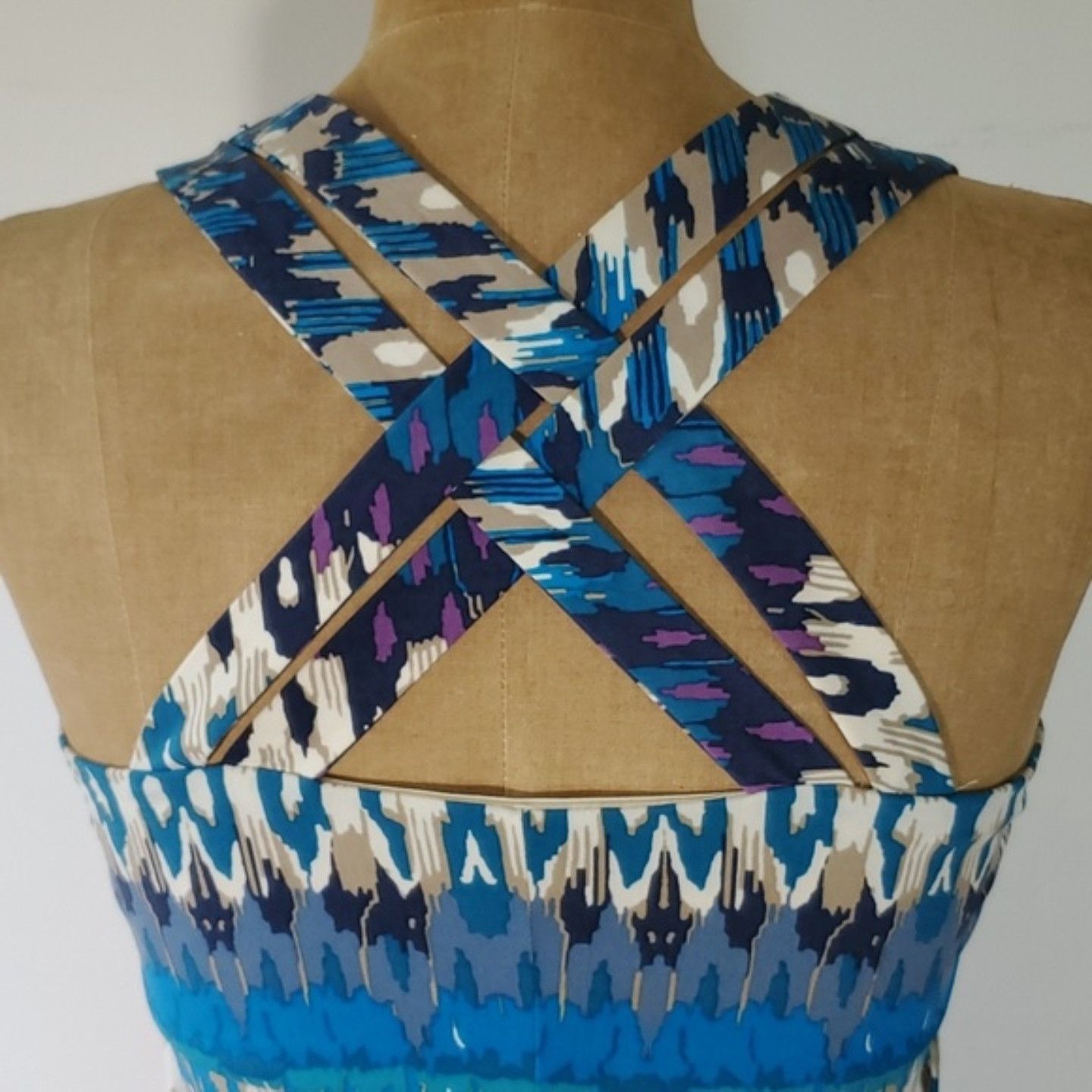 Nicole Miller Nicole Miller Size M Dress Rainbow Maxi Built-in Bra Beaded Size M / US 6-8 / IT 42-44 - 7 Thumbnail