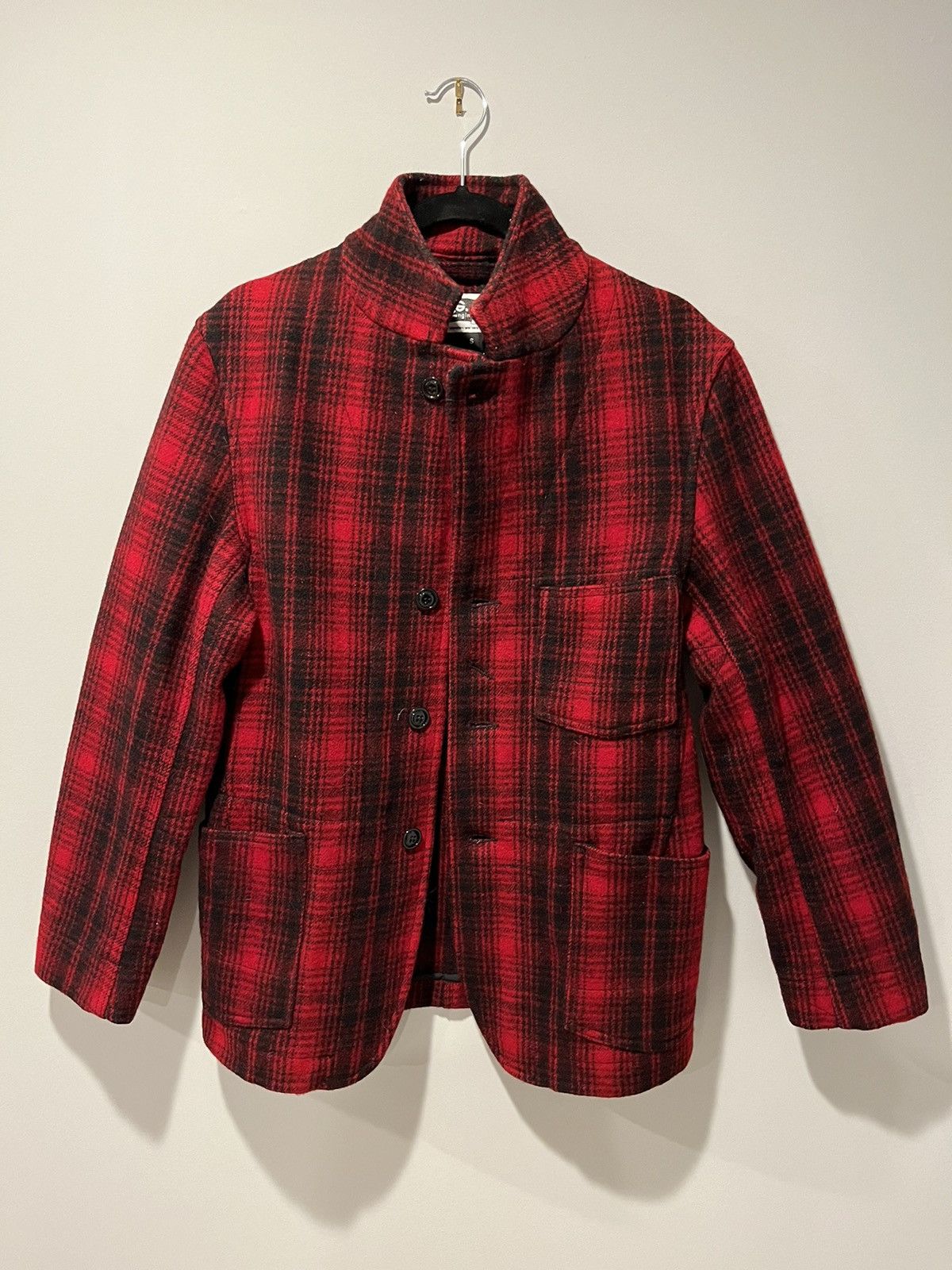 image of Engineered Garments Heavy Wool Coat, Men's (Size Small)