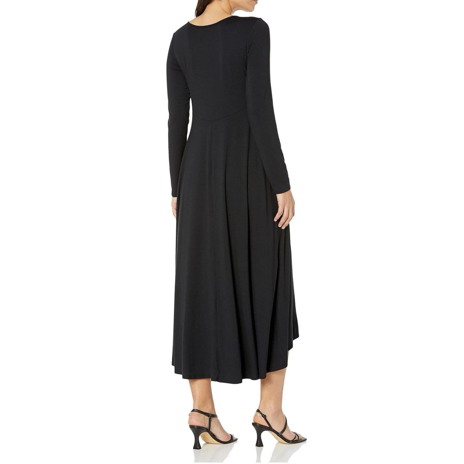 Other VELVET By Graham & Spencer Long Modal Jersey Dress Black L Size L / US 10 / IT 46 - 10 Thumbnail