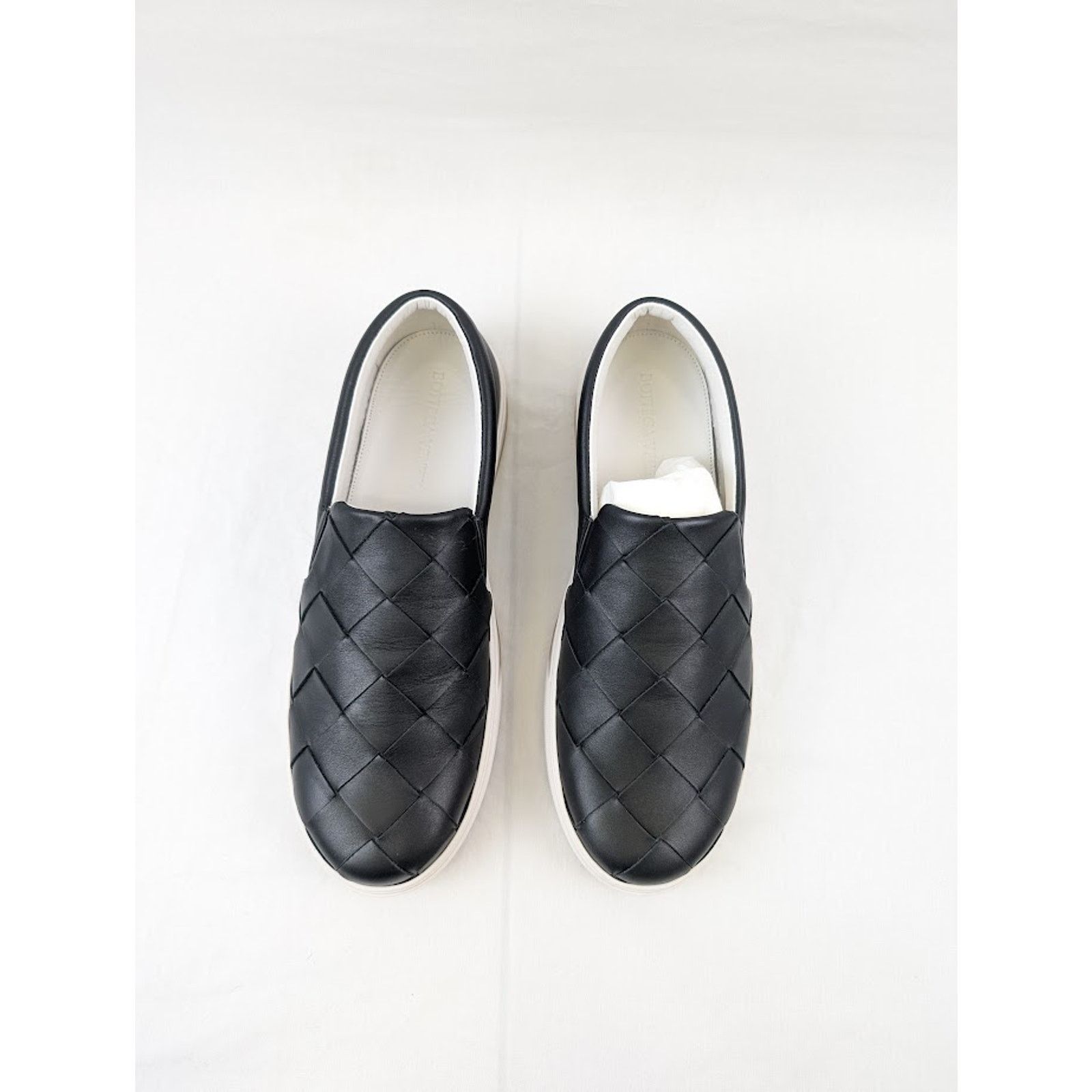 Bottega Veneta o1rshd1 Sneakers Intrecciato Calf Speedster Calf Nero Size US 12 / EU 45 - 15 Thumbnail