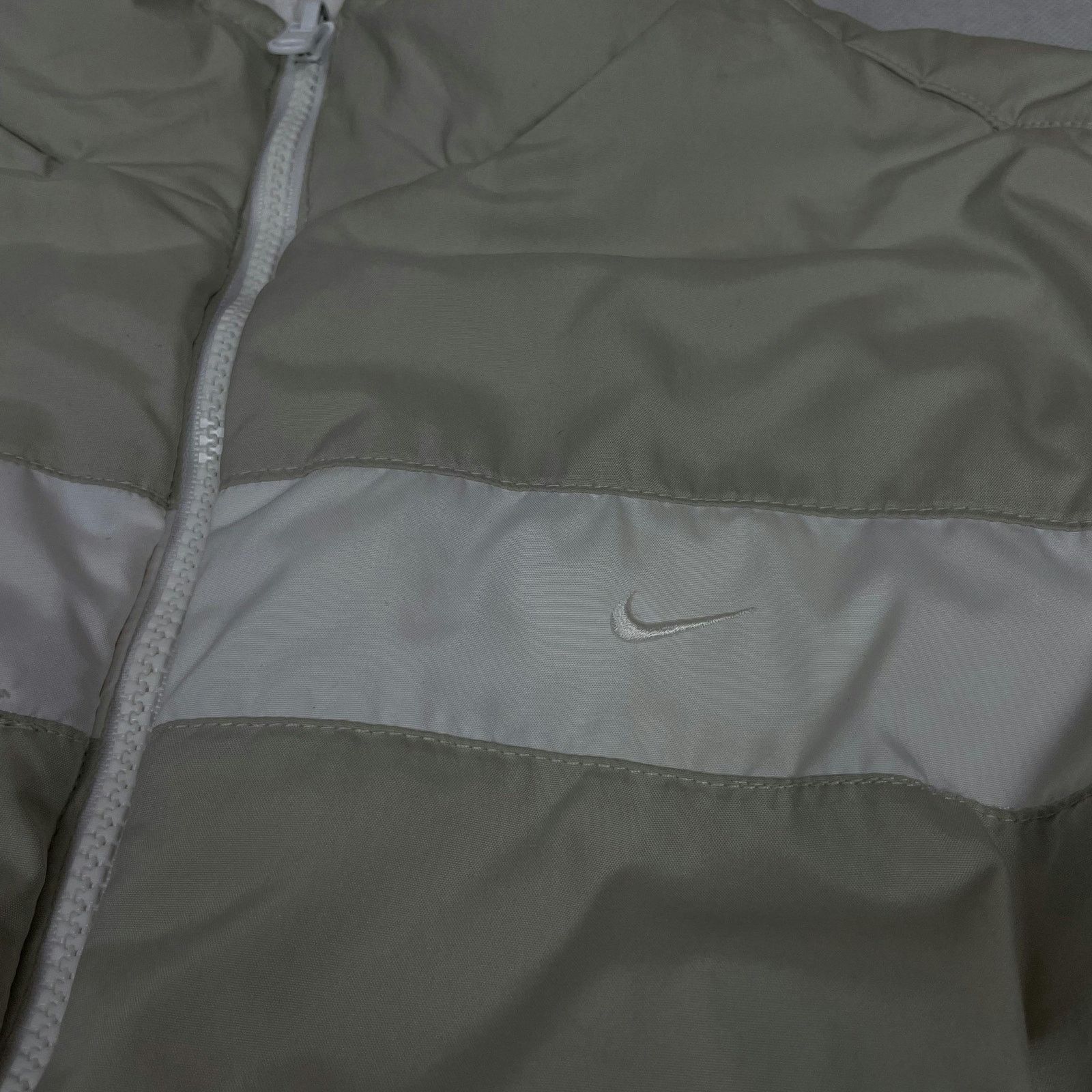 Nike × Vintage Nike Adults White Reversible Full Zip Hooded Jacket Medium Size US M / EU 48-50 / 2 - 4 Thumbnail