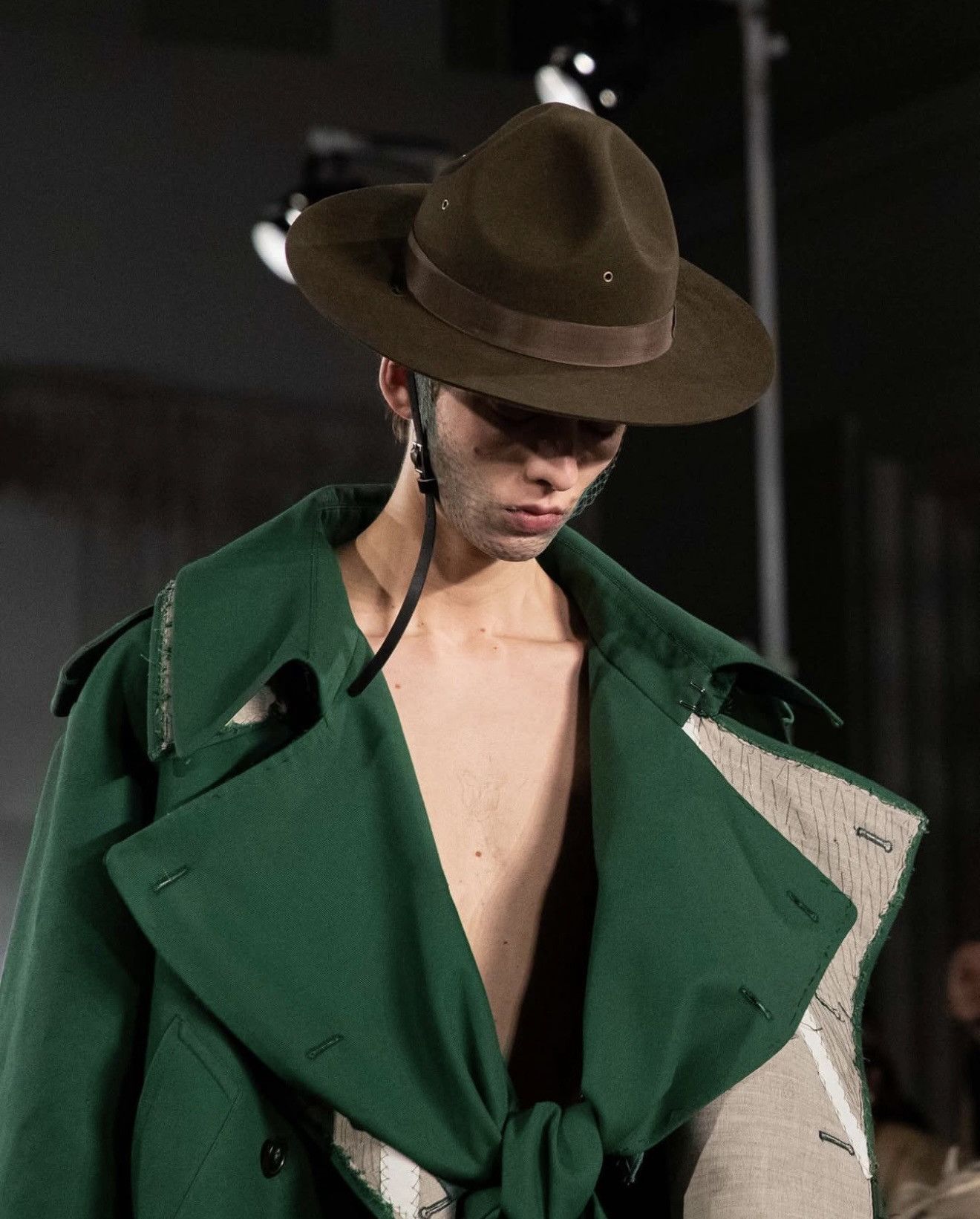 Maison Margiela Maison Margiela FW20 Co-Ed deconstructed double layer coat Size US S / EU 44-46 / 1 - 21 Thumbnail