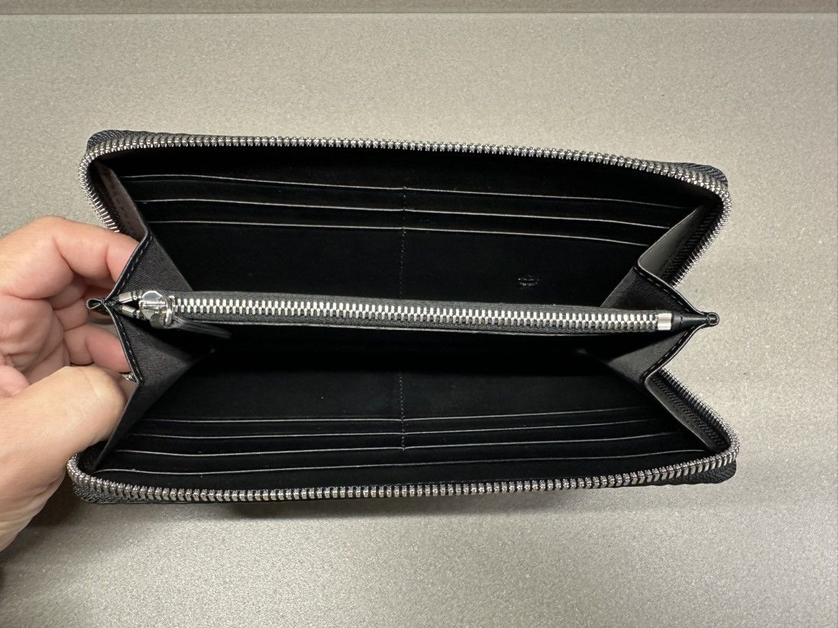 MCM MCM Visetos Large Zip Around Wallet Black Size ONE SIZE - 8 Thumbnail