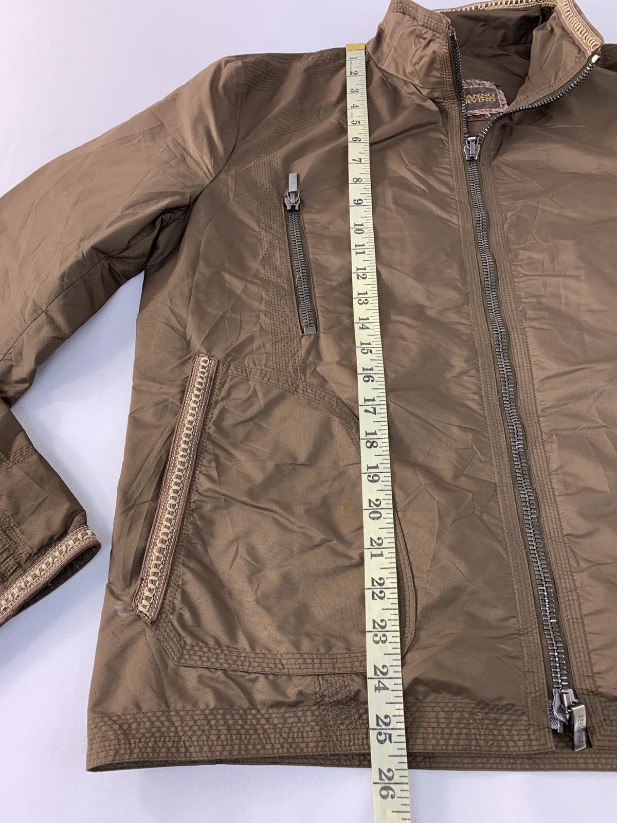 Ermanno Scervino Ermanno Scervino Quilted Brown Jacket Italian Made Size US M / EU 48-50 / 2 - 11 Thumbnail