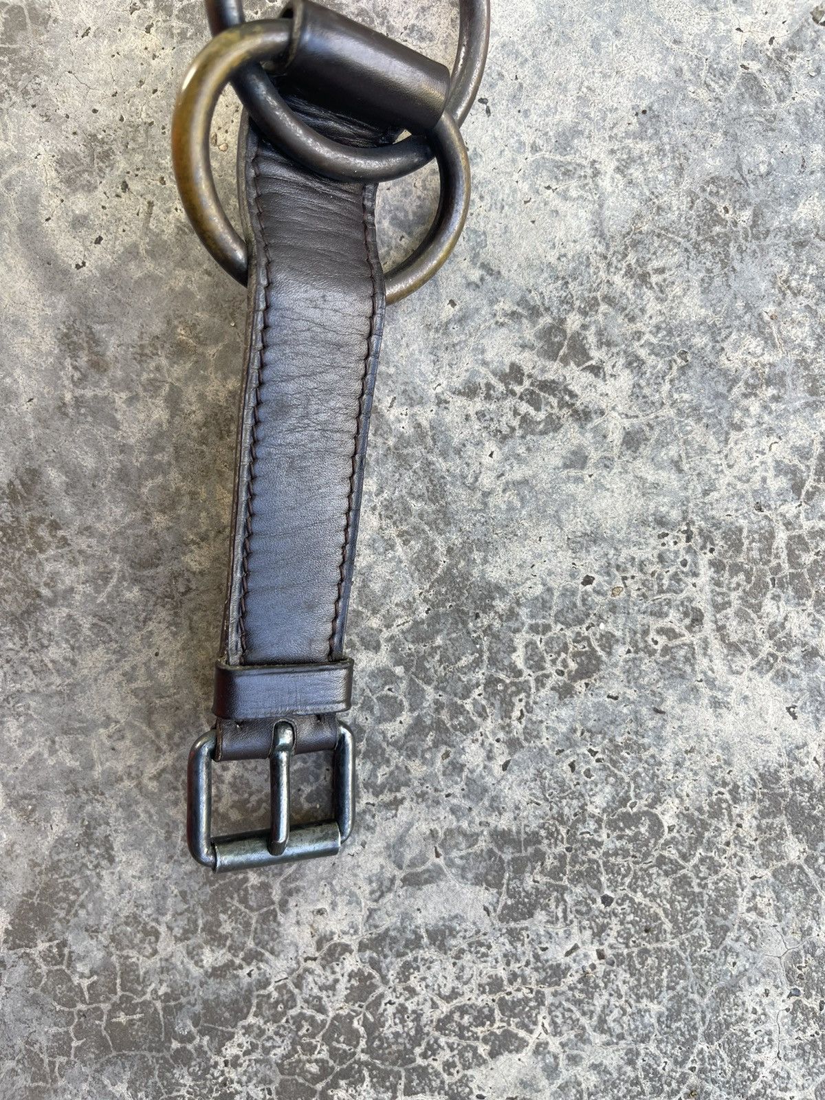 Hermes × Vintage Hermes Paris Leather Belt Size ONE SIZE - 20 Thumbnail