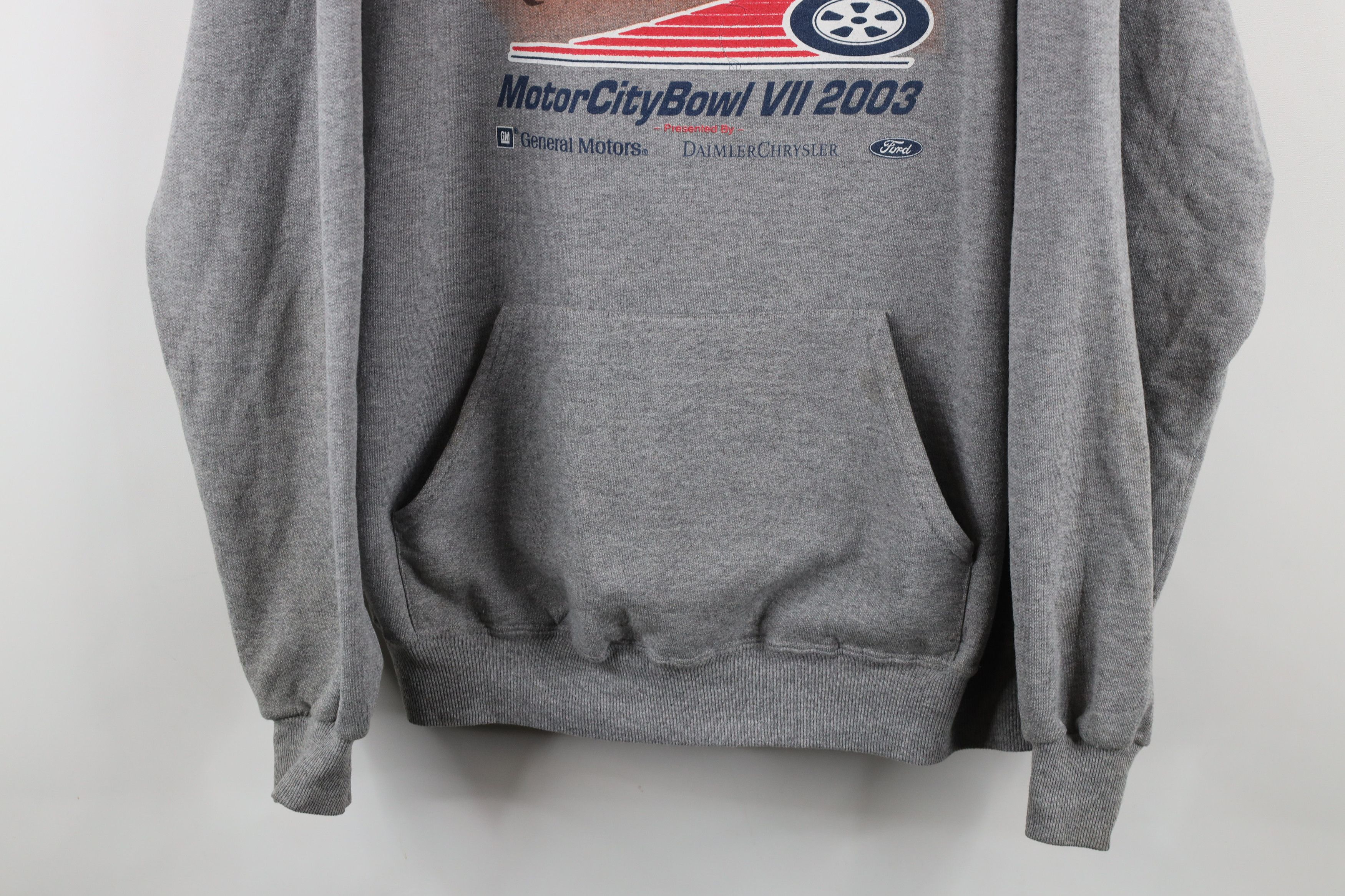 Vintage Vintage Bowl Bowling Green State University Football Hoodie Size US XL / EU 56 / 4 - 3 Thumbnail