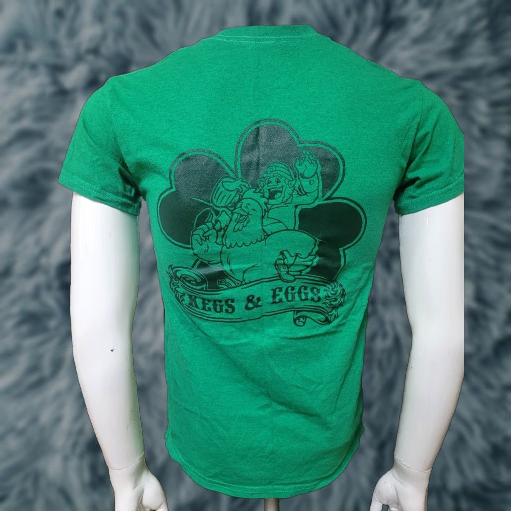 Gildan Northside Bar & Grill Kegs & Eggs T Shirt Small Green Cotton Gildan Men Monroe MI 2020 St. Patricks Day Size US S / EU 44-46 / 1 - 1 Thumbnail