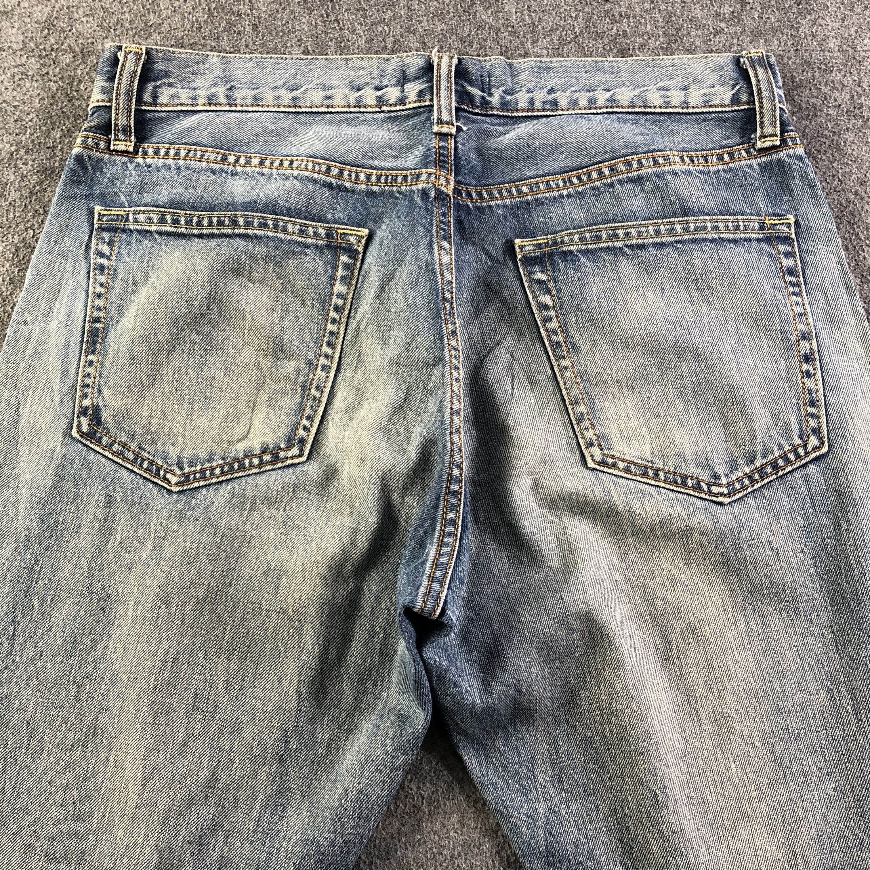 Uniqlo Light Wash Uniqlo Redline Jeans-J2941 Size US 33 - 4 Thumbnail