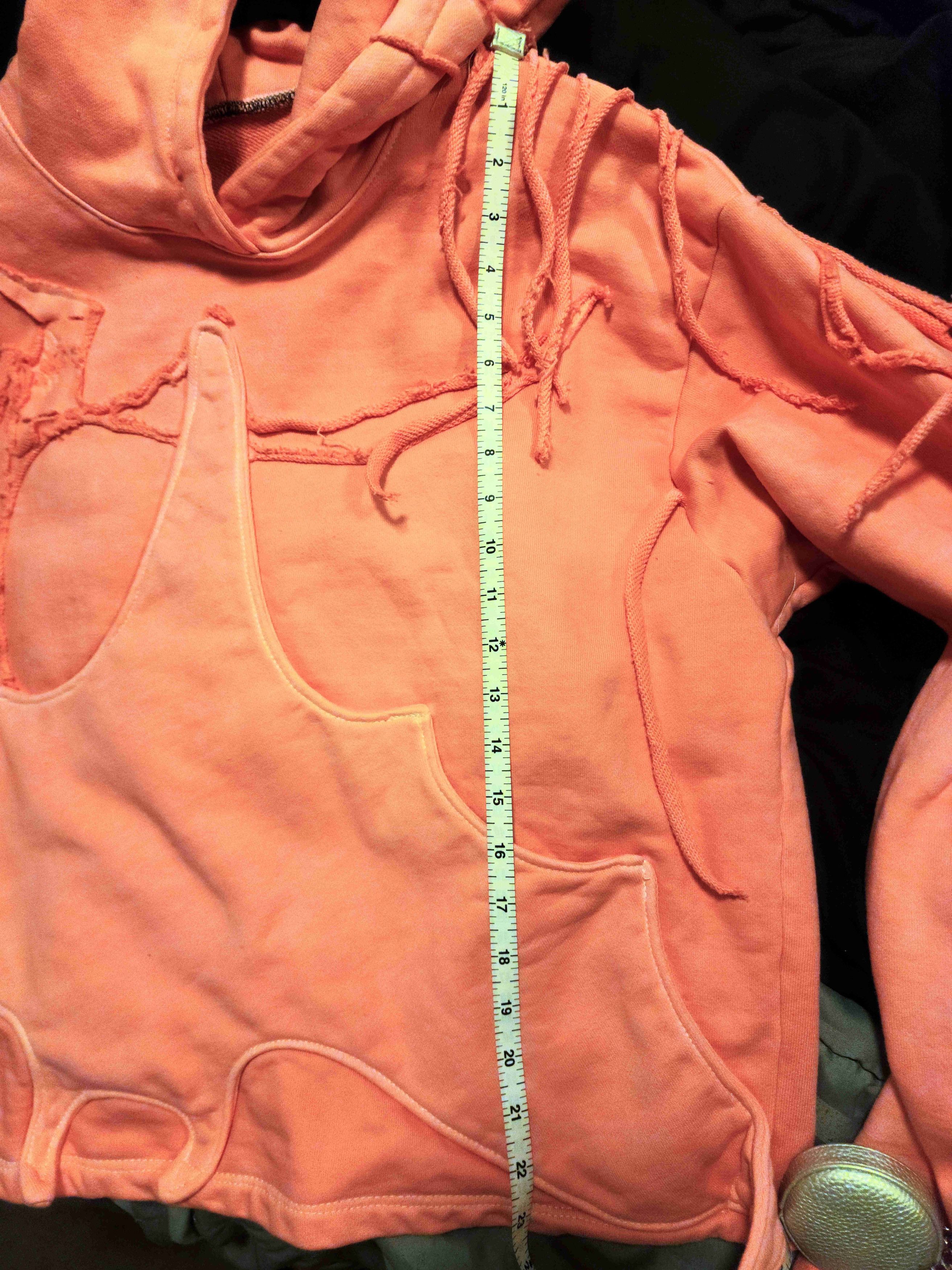 Other Pink Bat Pocket distressed Hoodie XL Size US XL / EU 56 / 4 - 6 Thumbnail