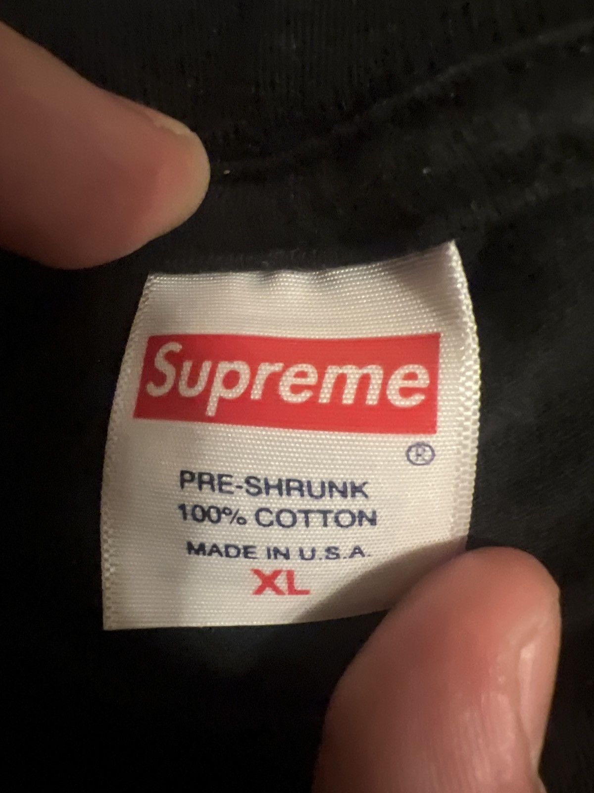 Supreme Supreme tee Size US XL / EU 56 / 4 - 2 Thumbnail