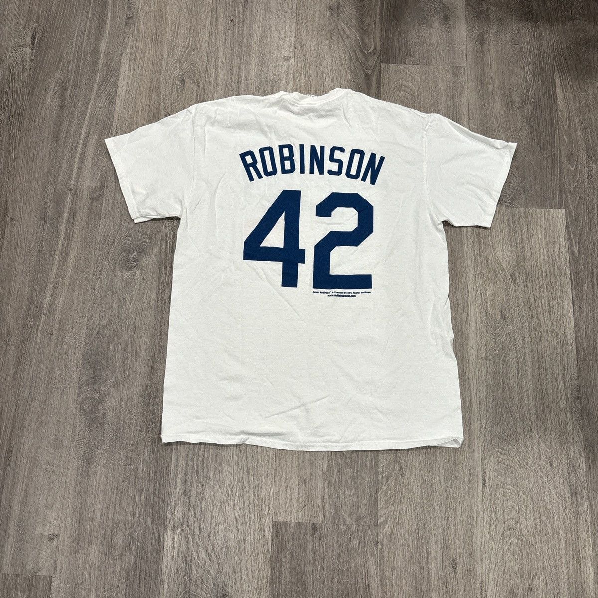 Delta Jackie Robinson Brooklyn Dodgers Shirt Size US L / EU 52-54 / 3 - 2 Thumbnail