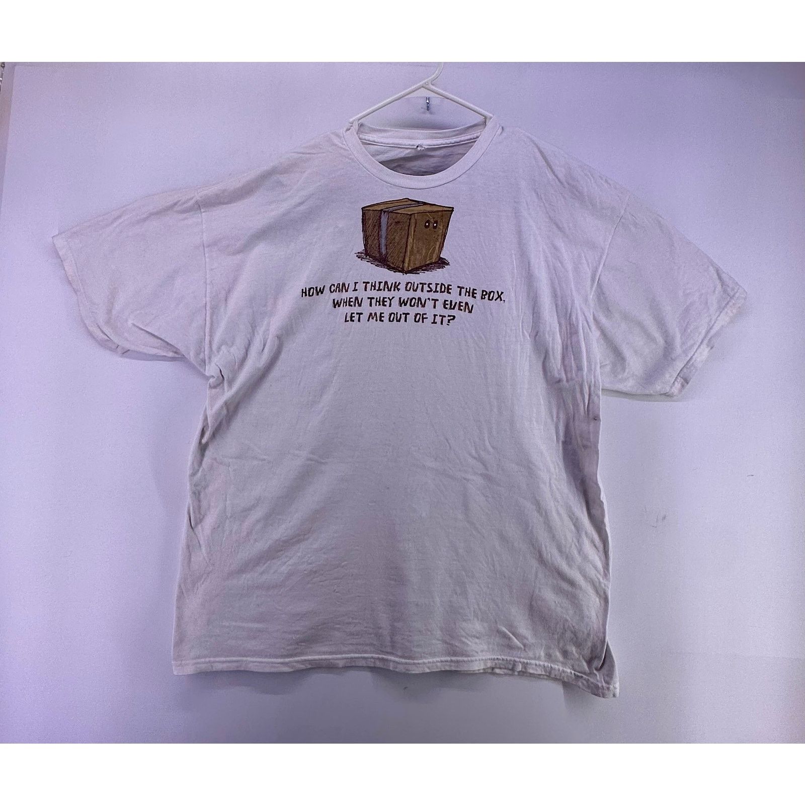 & Other Stories How Can I Think Out Of The Box…? White Tshirt Size 2XL Size US XXL / EU 58 / 5 - 1 Thumbnail