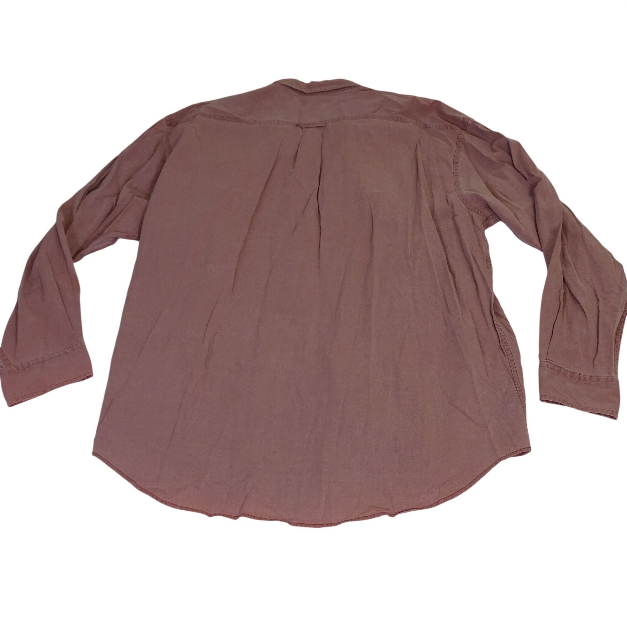 Banana Republic Vintage 90s Banana Republic XL Long Sleeve Pink Button Down Size US XL / EU 56 / 4 - 4 Thumbnail