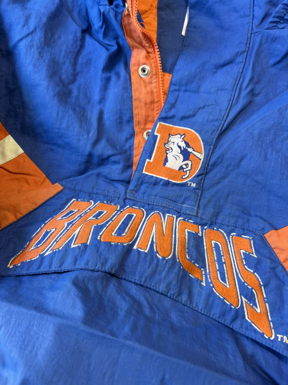 Starter Vintage Starter Proline Denver Broncos NFL Jacket Rare Size US XL / EU 56 / 4 - 2 Thumbnail