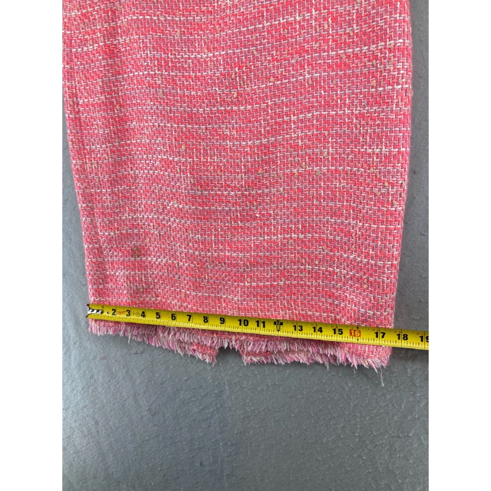 J.Crew J Crew Skirt 6 Pink Yarn Knit Knee Length Womens Size 28" / US 6 / IT 42 - 3 Thumbnail