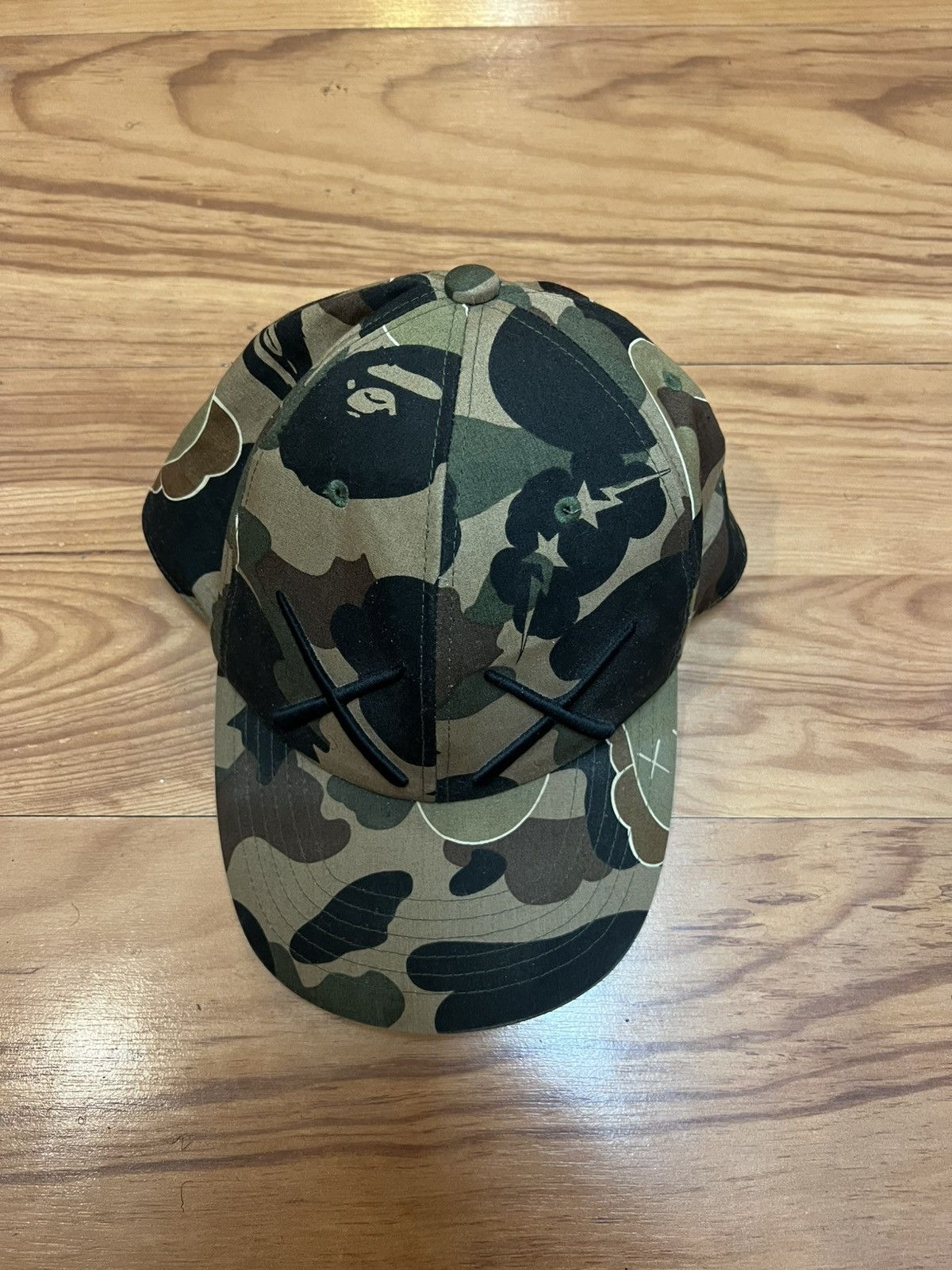 Bape Kaws Hat | Grailed