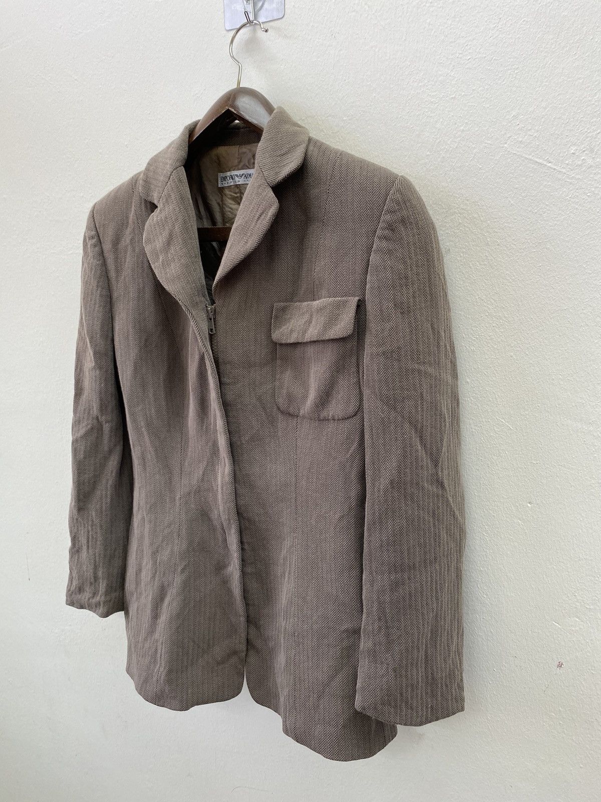 Emporio Armani Vintage Emporio Armani Made In Itali Blazer Coat Jacket Size S / US 4 / IT 40 - 3 Thumbnail