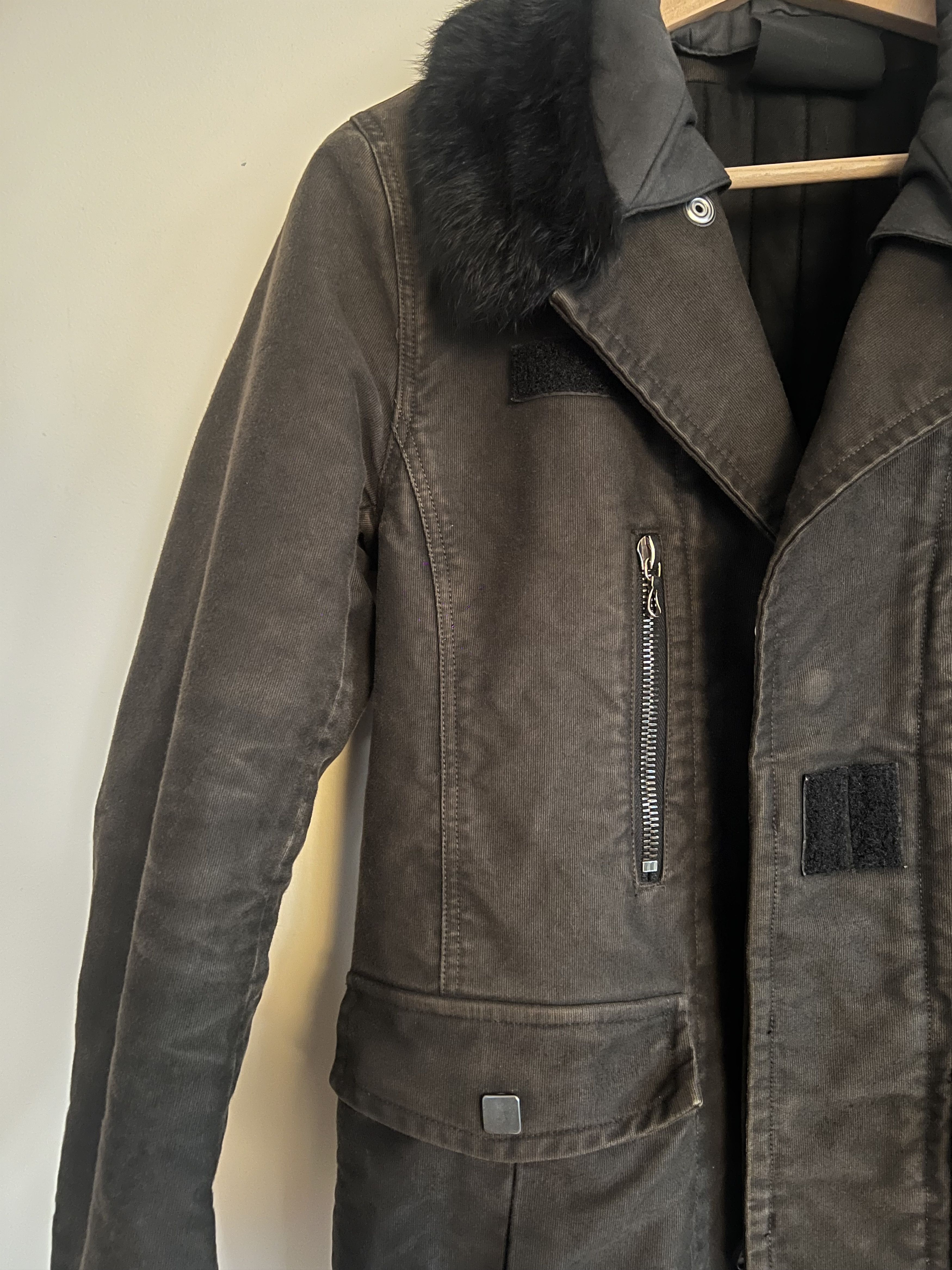 RIPVANWINKLE Removable Fur Military Jacket Size US M / EU 48-50 / 2 - 2 Thumbnail