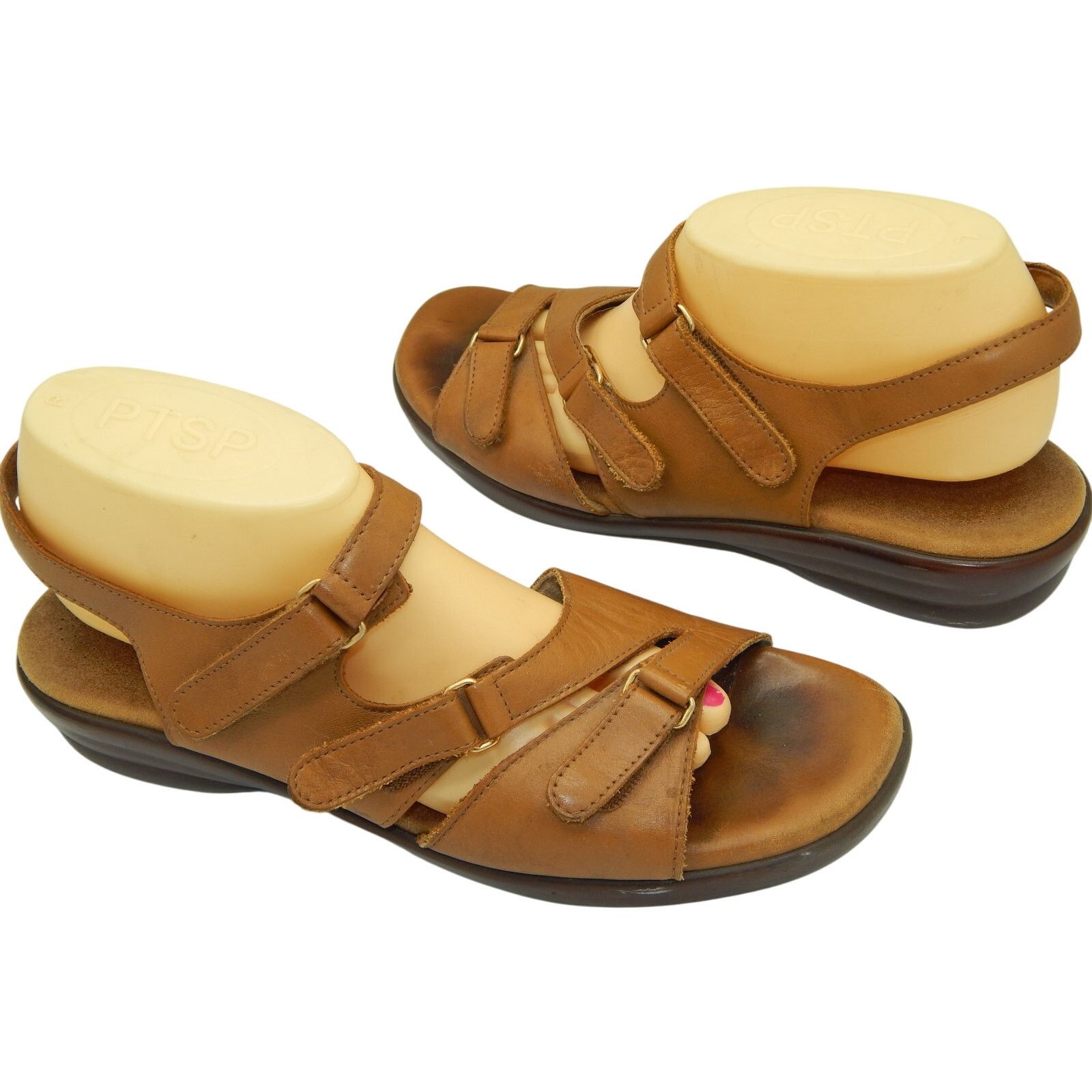 SAS SAS Tabby Sandals Shoes Womens Leather 10M Size US 10 / IT 40 - 1 Thumbnail