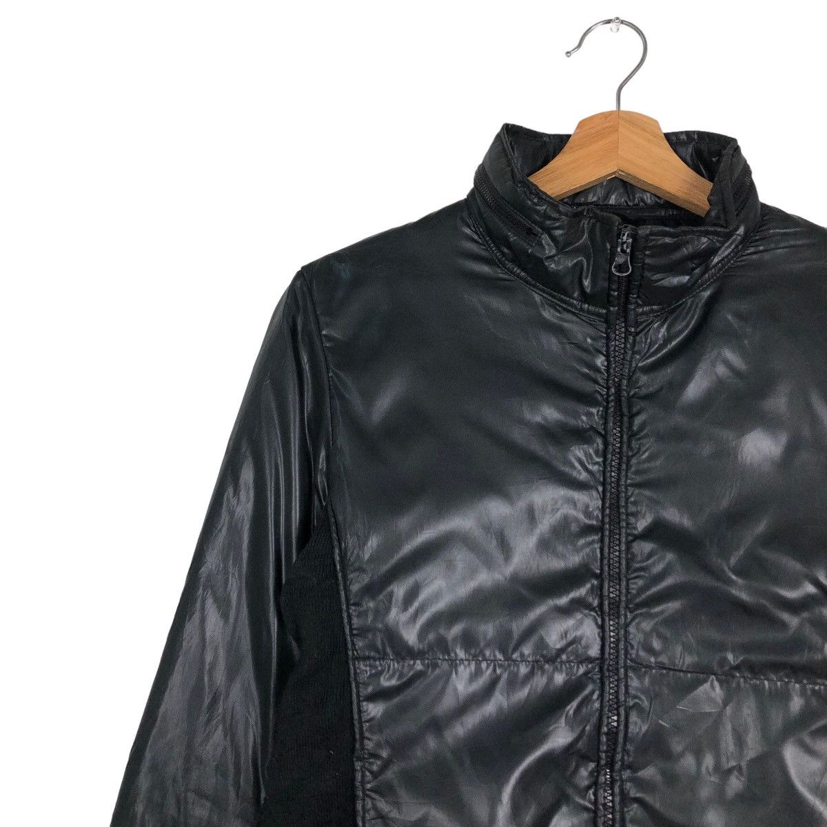 Hysteric Glamour 🔥Rich Black Biker Jacket Bondage Parachute 291295 Japan Size US M / EU 48-50 / 2 - 7 Thumbnail