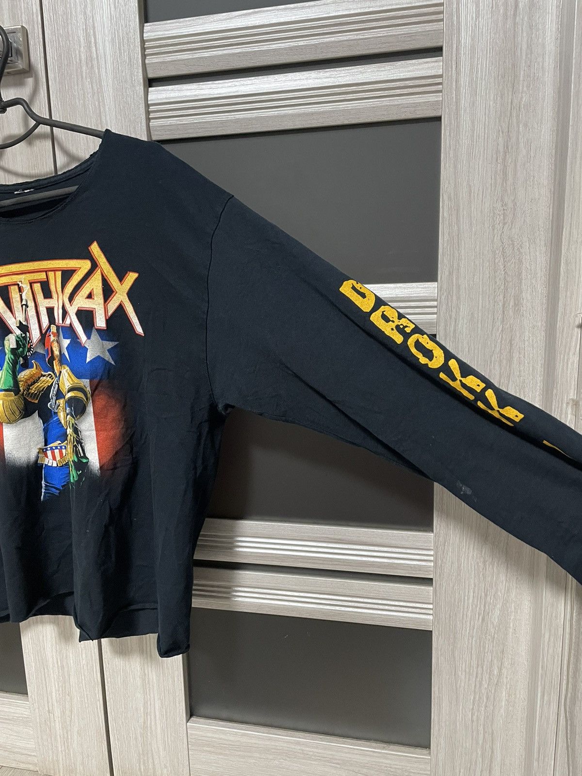 Band Tees Vintage Anthrax I Am The Law Rock It Longsleeve Tee L Size US L / EU 52-54 / 3 - 11 Thumbnail
