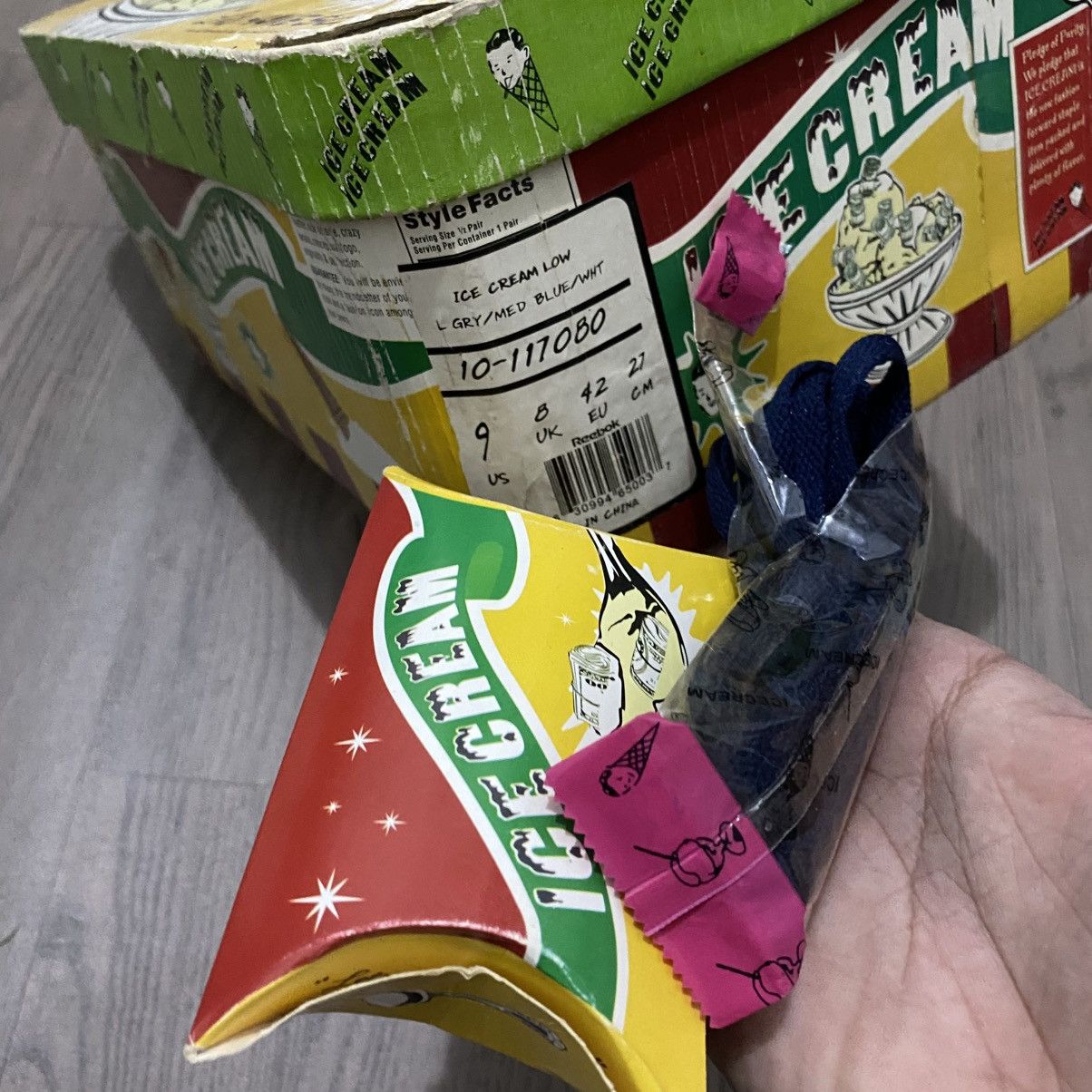 Icecream × Reebok OG 2004 Reebok x BBC Ice Cream Low "Money Roll Flavor" Size US 9 / EU 42 - 7 Thumbnail