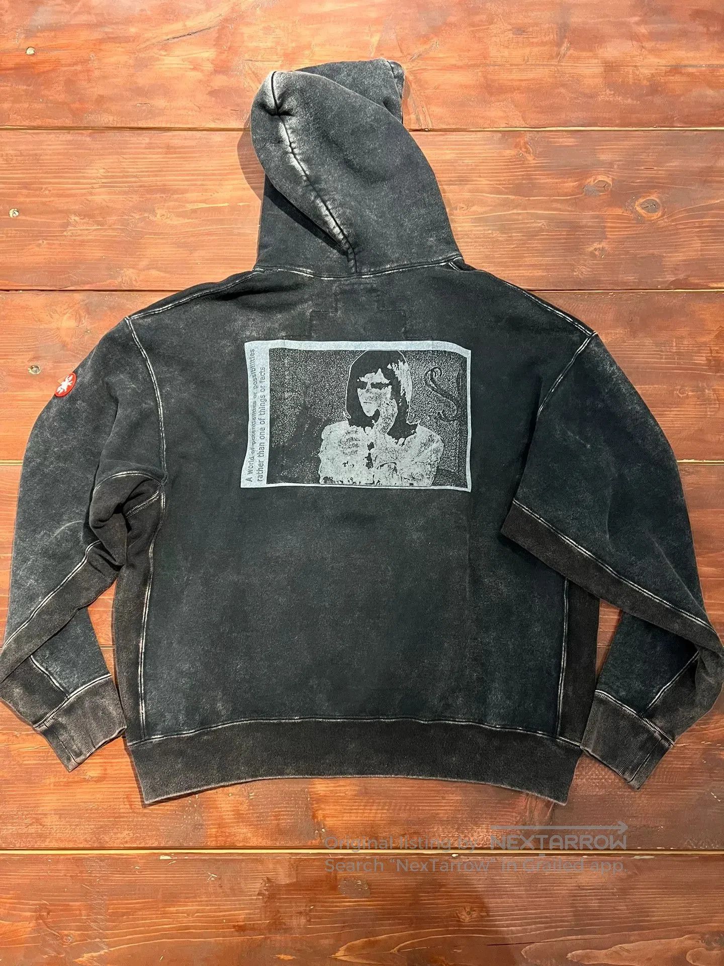 Cav Empt vintage Cav Empt graphic hoodie in black. Size US L / EU 52-54 / 3 - 4 Thumbnail
