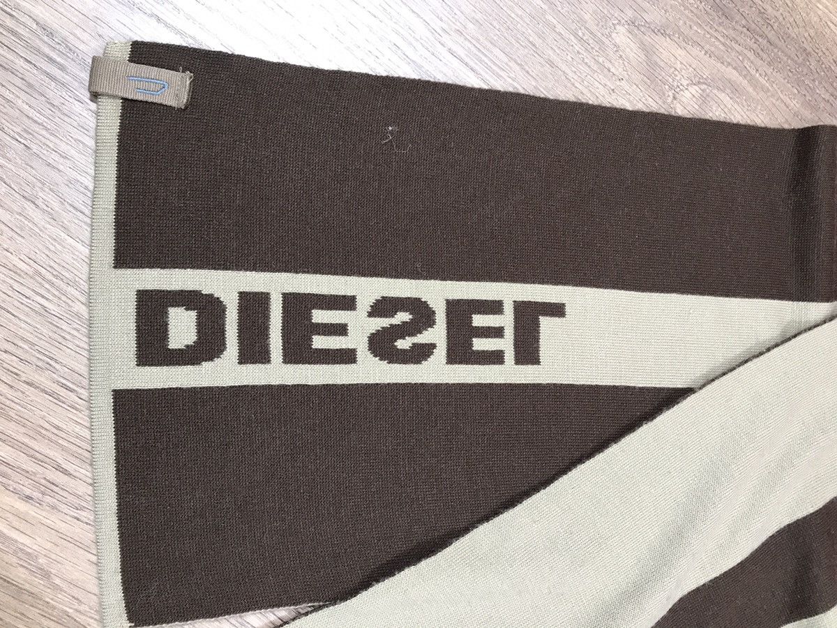 Diesel × Vintage Diesel Vintage Scarf Big Logo Size ONE SIZE - 7 Thumbnail