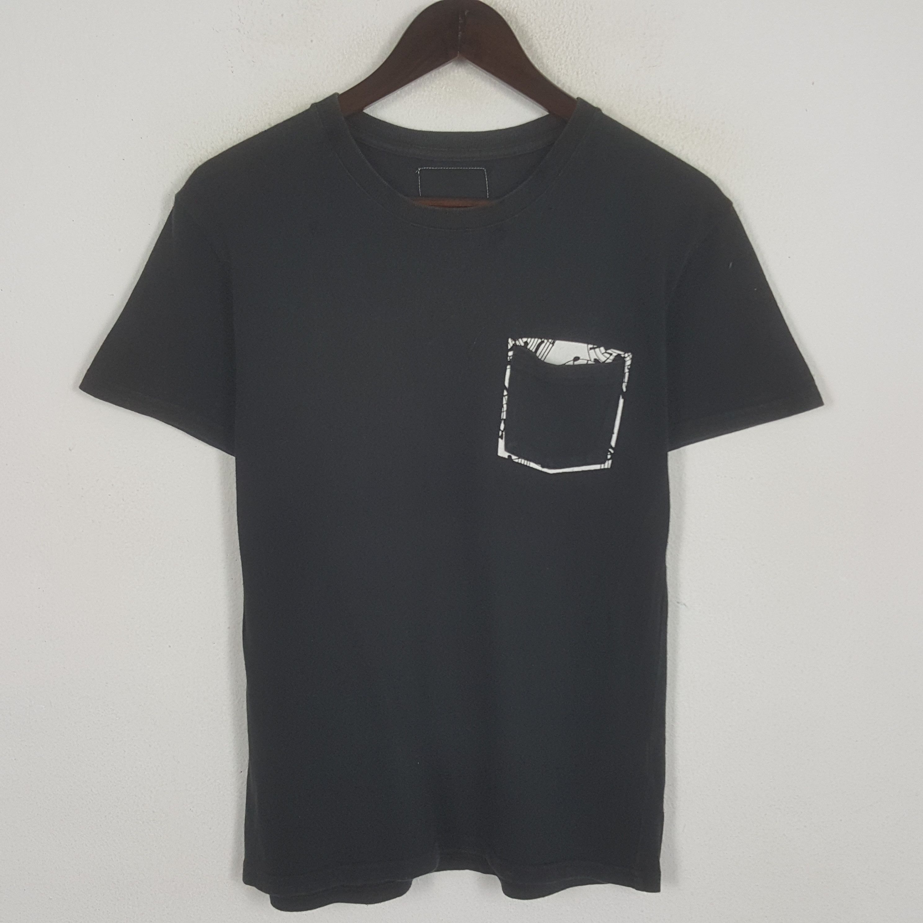 Number (N)ine × Vintage Vintage Number (N)ine Single Pocket Custom Signed Tshirt Size US S / EU 44-46 / 1 - 3 Thumbnail