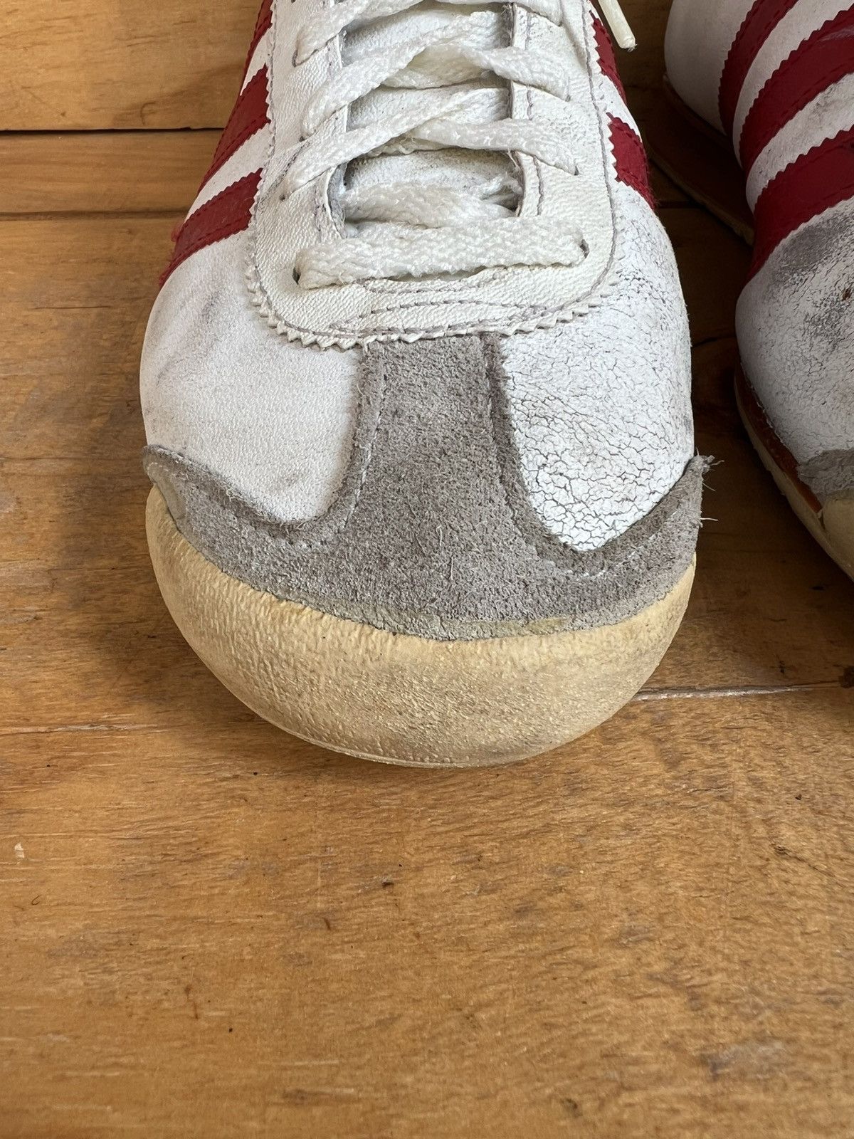 Adidas Vintage Adidas Vienna 70s, 80s Sneakers Size UK 8 / US 8.5 Size US 8 / EU 41 - 8 Thumbnail