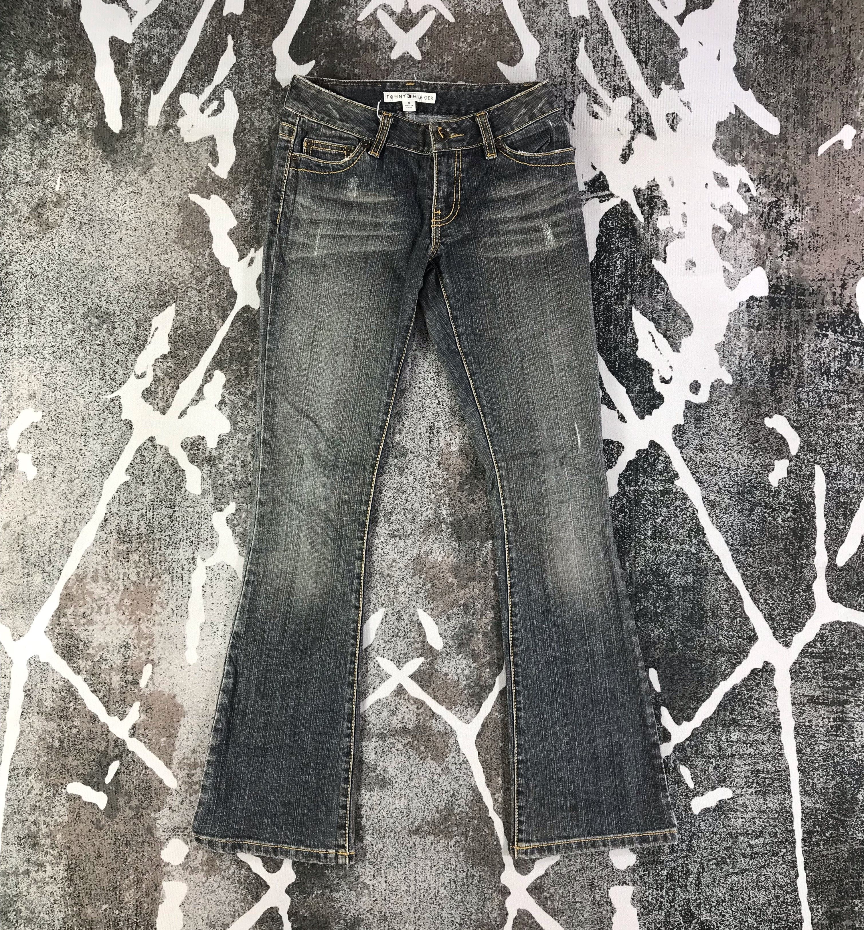 Tommy Hilfiger Tommy Hilfiger Jeans Faded Blue Flare Denim KJ1573 Size 26" / US 2 / IT 38 - 1 Thumbnail