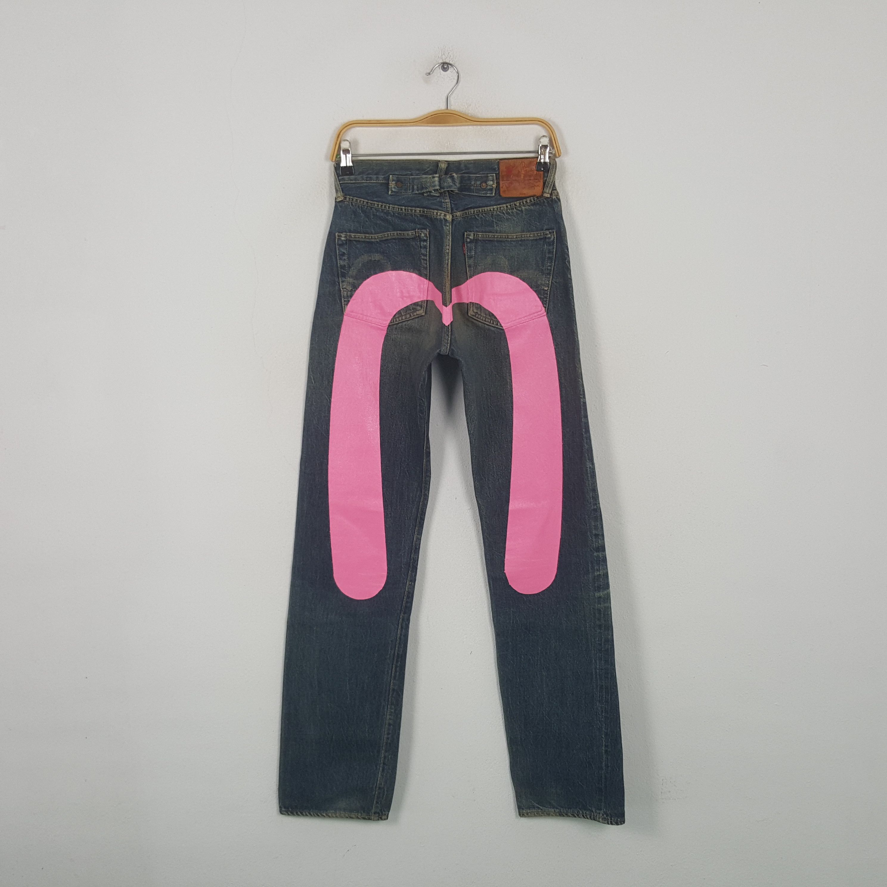 Evisu Vintage Evisu Selvedge Daicock Custom Art Denim Jeans RR11 Size US 26 / EU 42 - 1 Thumbnail
