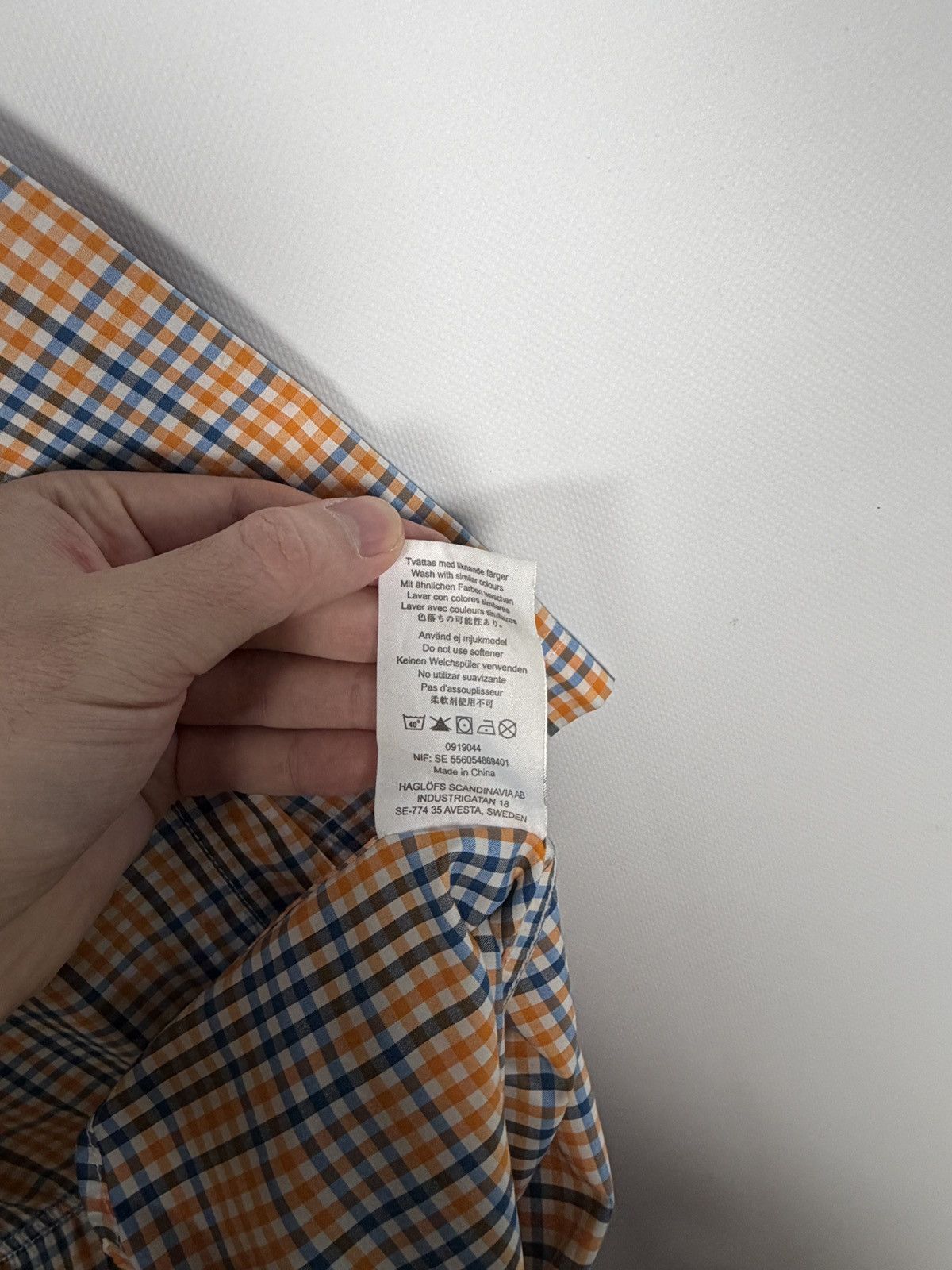 Haglofs Haglofs Climatic Short Sleeve Plaid Shirt Button Up Outdoor Size US XL / EU 56 / 4 - 11 Thumbnail