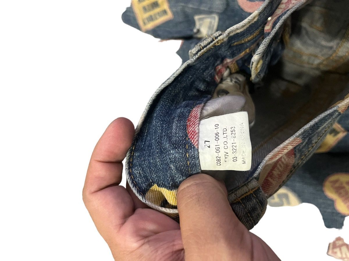 Hysteric Glamour × If Six Was Nine × Japanese Brand A Pair Co&Lu All Over Print Inspired by Hysteric Gla 32 x 29 Size US 32 / EU 48 - 12 Thumbnail