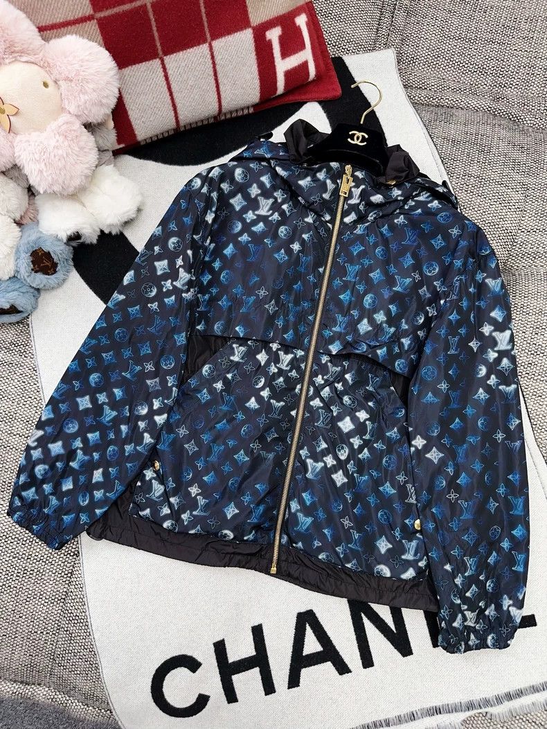 Louis Vuitton LOUIS VUITTON Full-print blue and black patchwork drawstrin Size XXS / US 00 / IT 34 - 7 Thumbnail