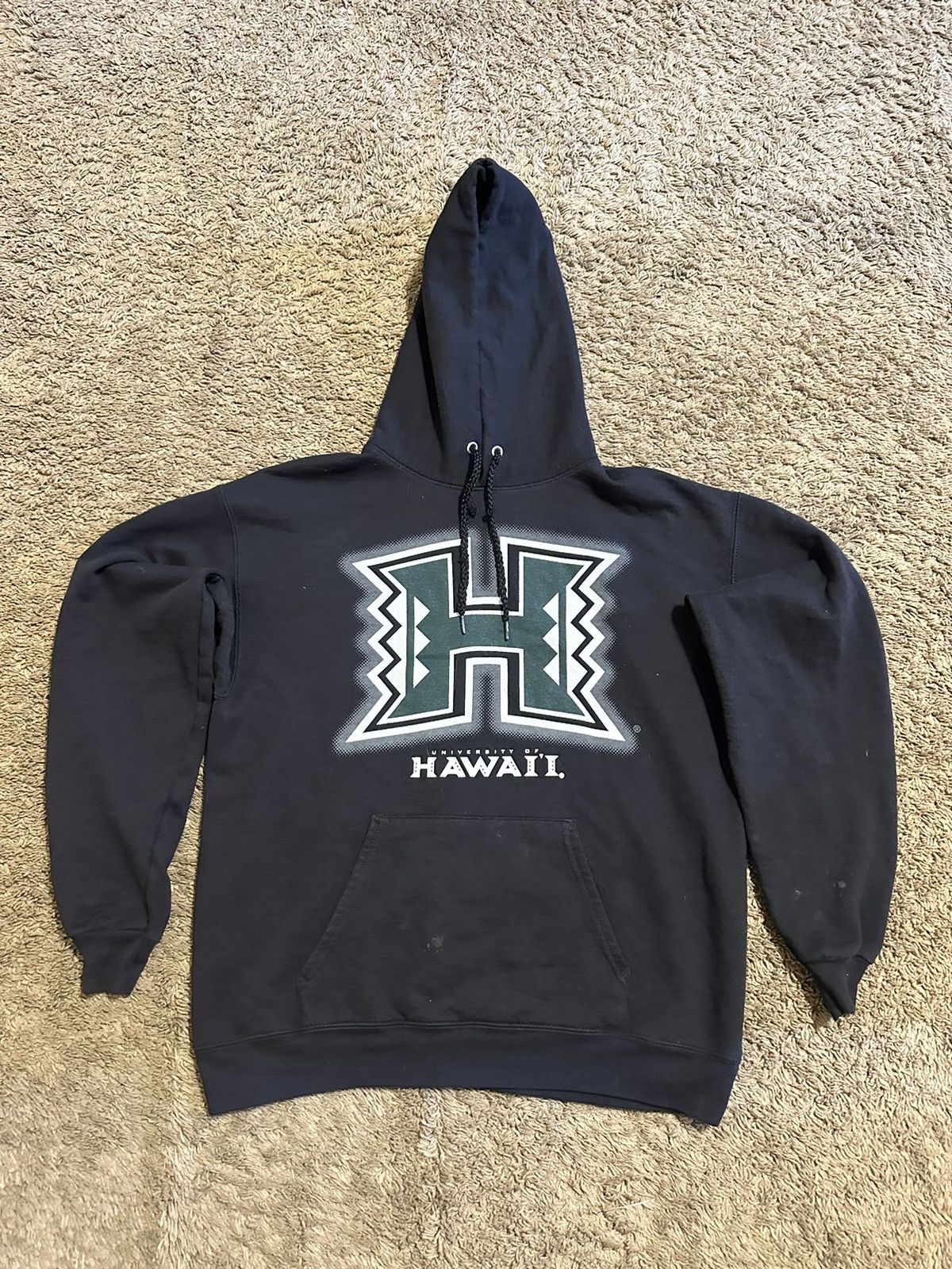 NCAA × Vintage Vintage NCAA Hawii University hoodie 00s size medium Size US M / EU 48-50 / 2 - 1 Thumbnail