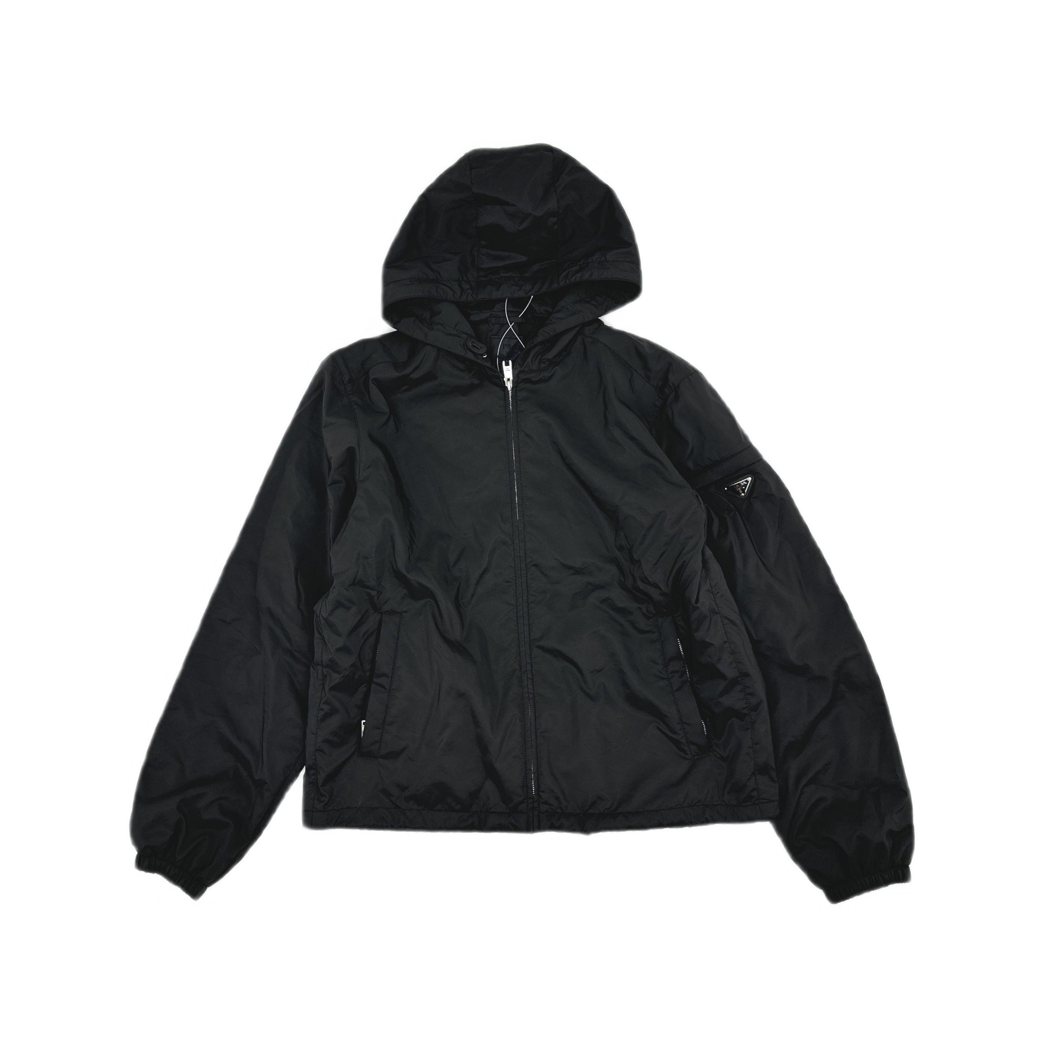 Prada Prada Logo Hooded Jacket Size XXXL Size US XXL / EU 58 / 5 - 1 Thumbnail